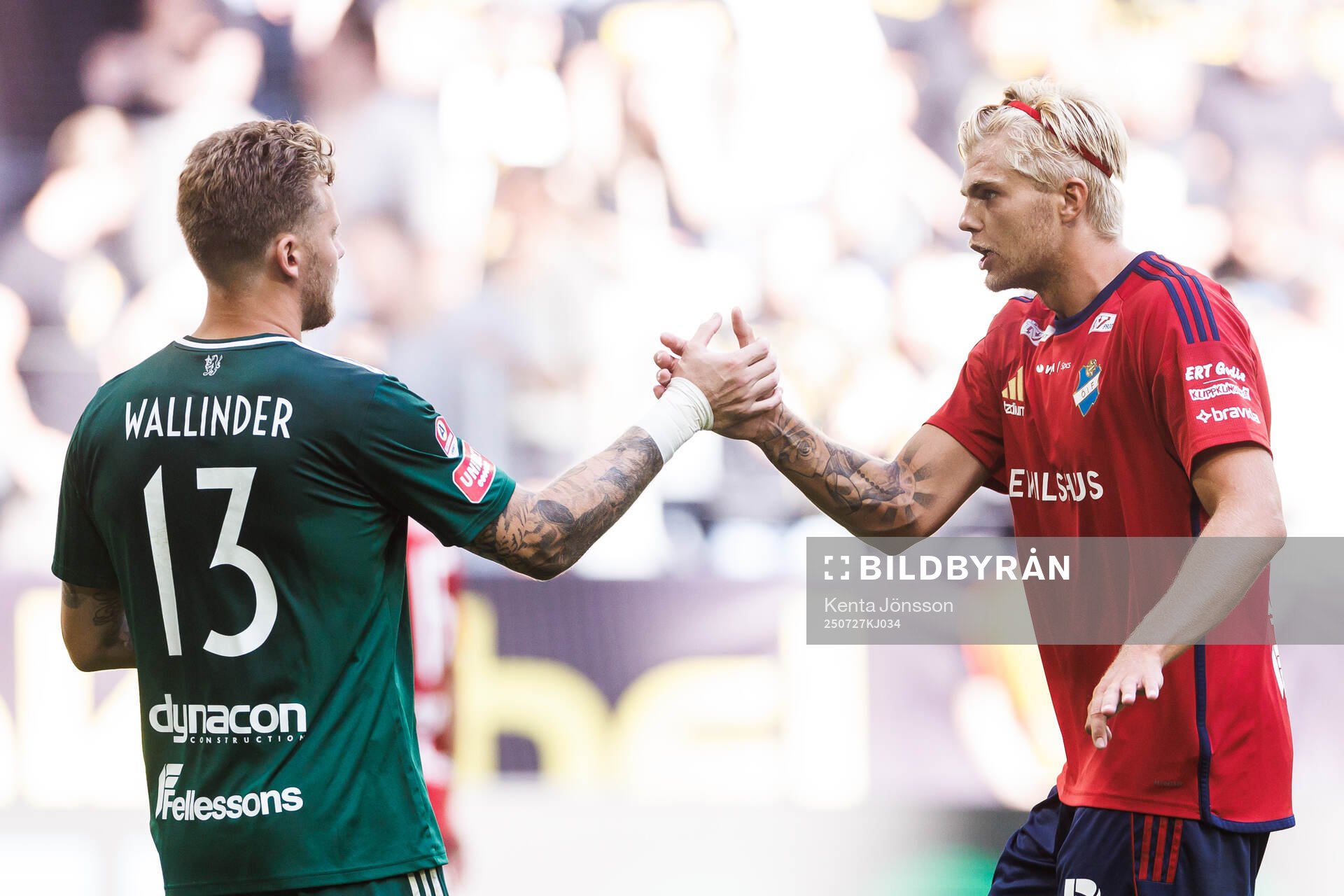 Östers Robin Wallinder och Mattis Adolfsson