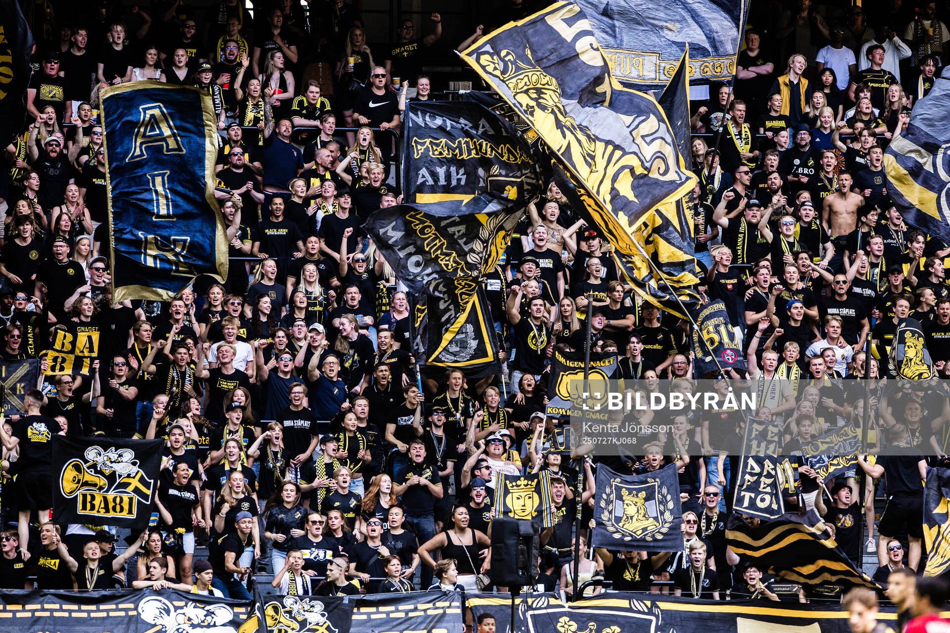 AIKs supportrar