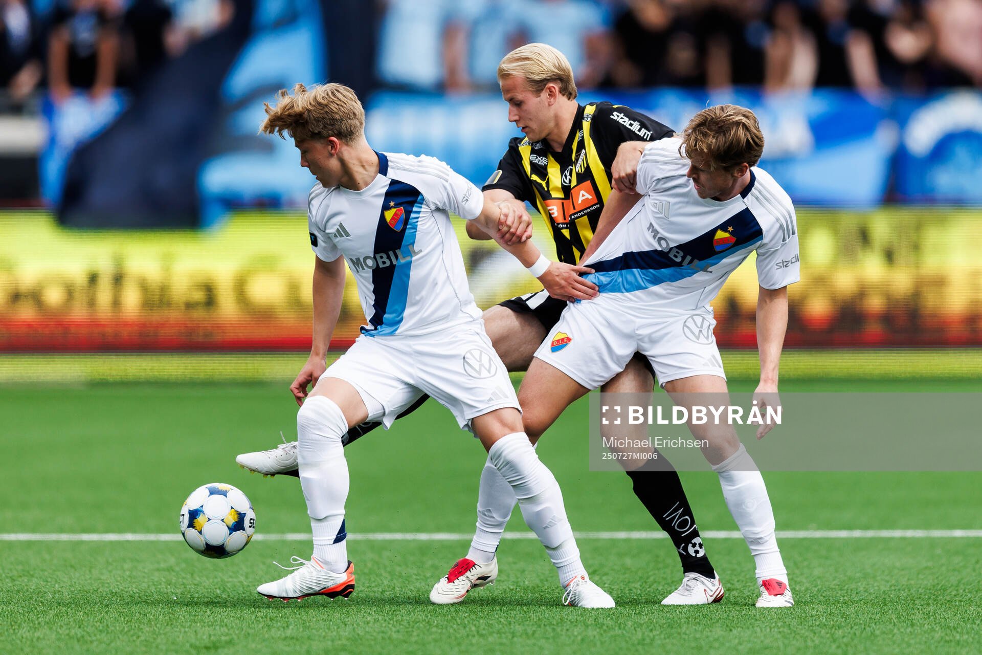 Djurgårdens Matias Siltanen och Rasmus Schuller mot