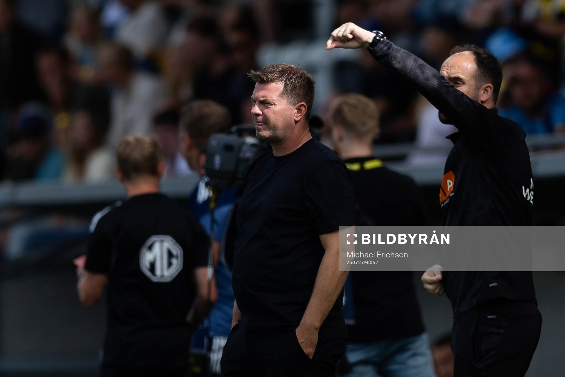 Häckens tränare Jens Gustafsson