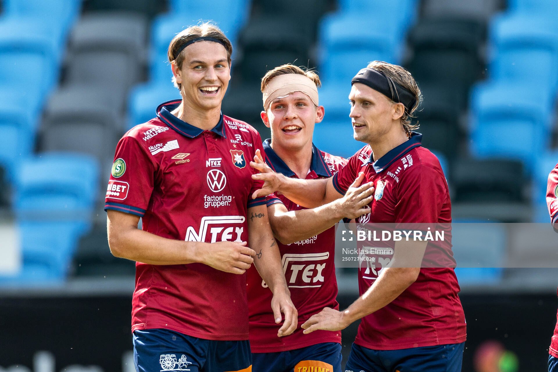 Örgrytes Noah Christoffersson, Isak Dahlqvist och Charlie