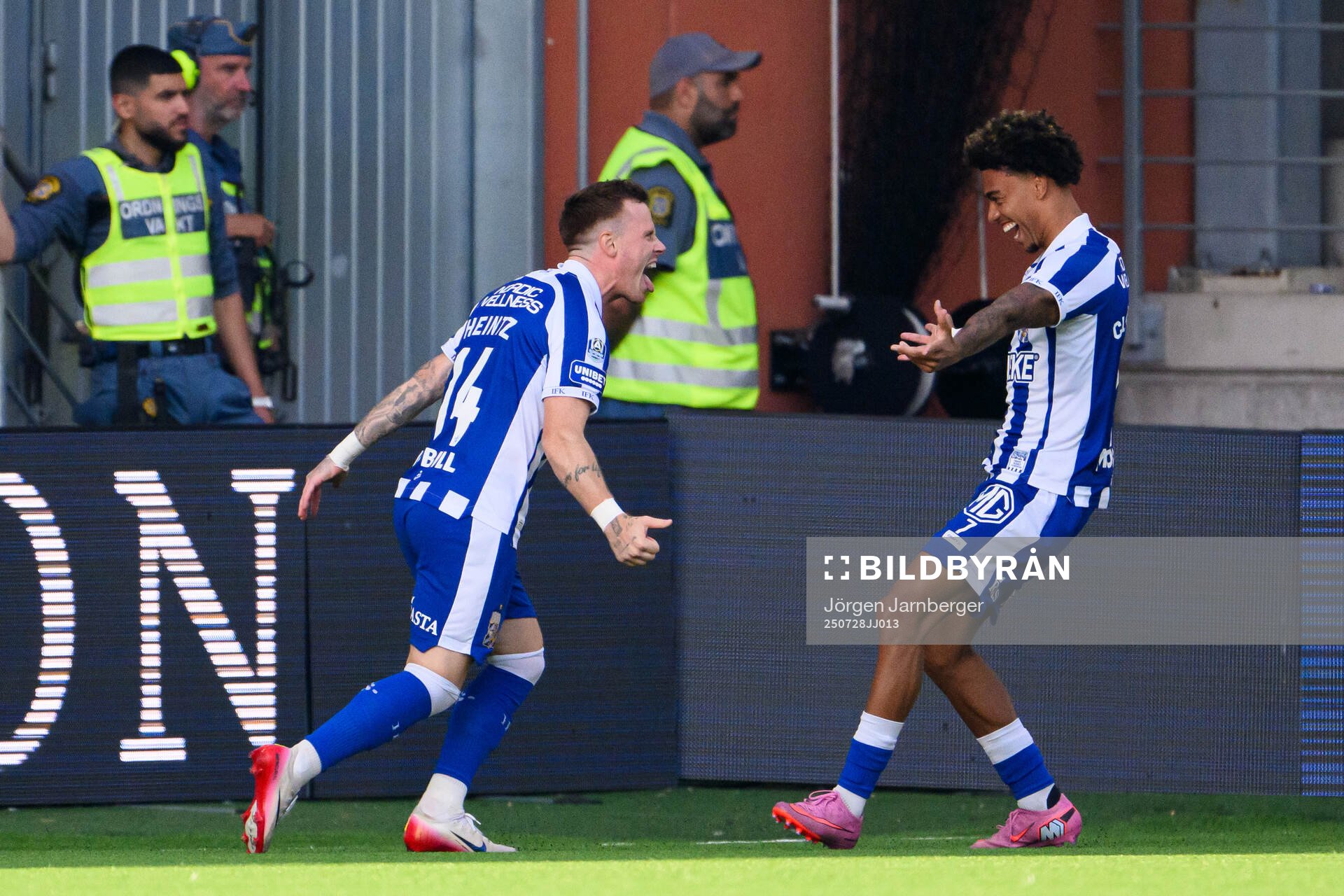 IFK Göteborgs Tobias Heintz jublar