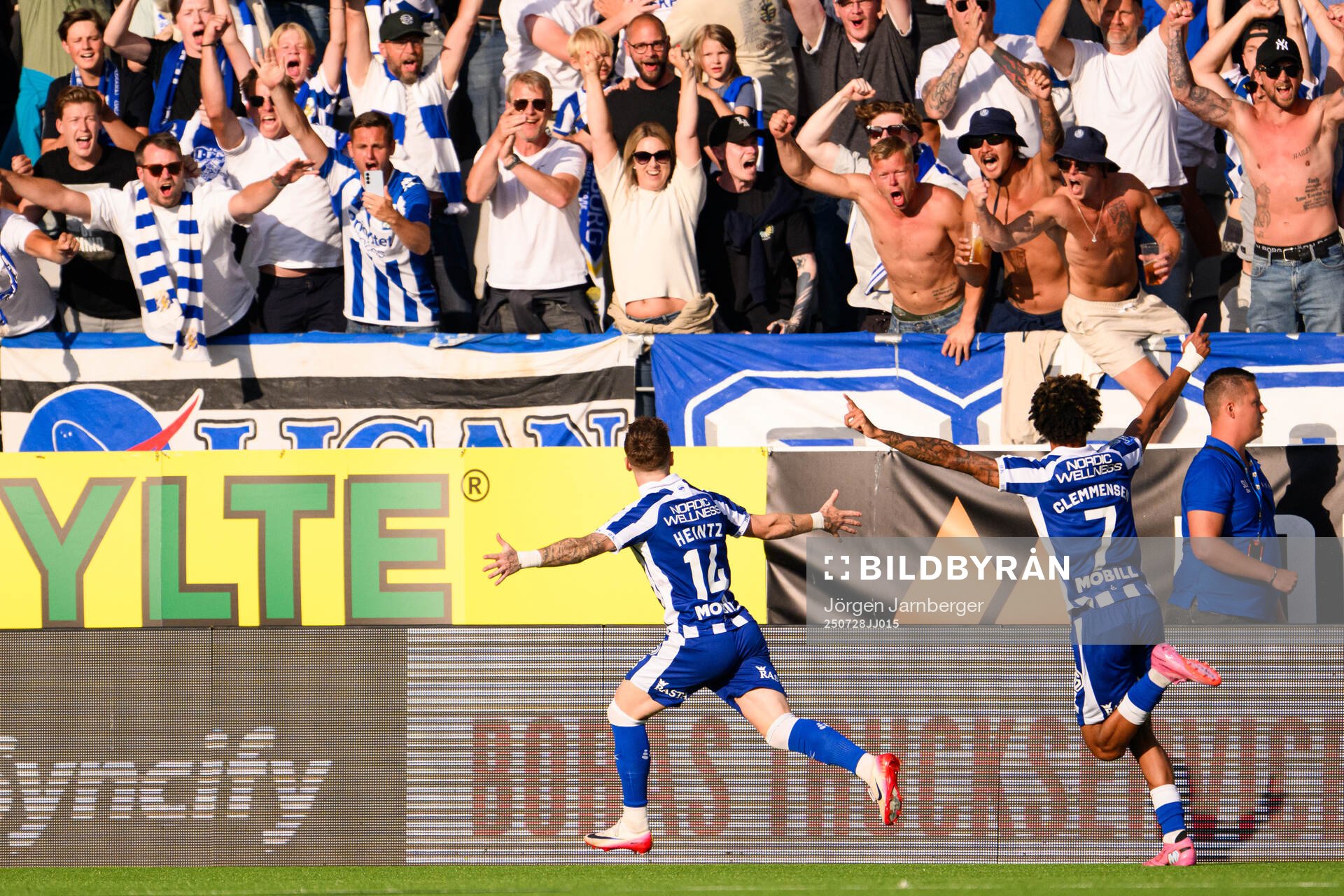 IFK Göteborgs Tobias Heintz jublar