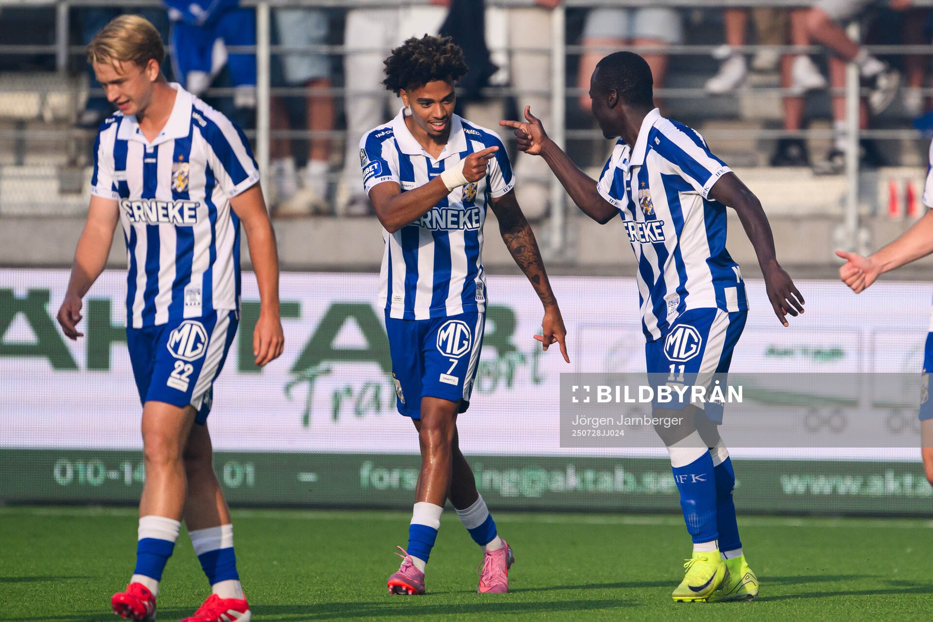 IFK Göteborgs Saidou Alioum Moubarak jublar
