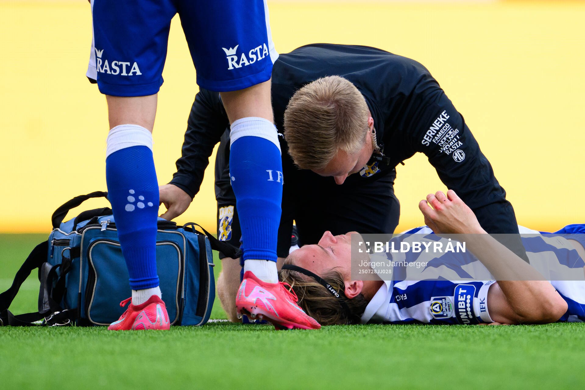 IFK Göteborgs August Erlingmark får vård
