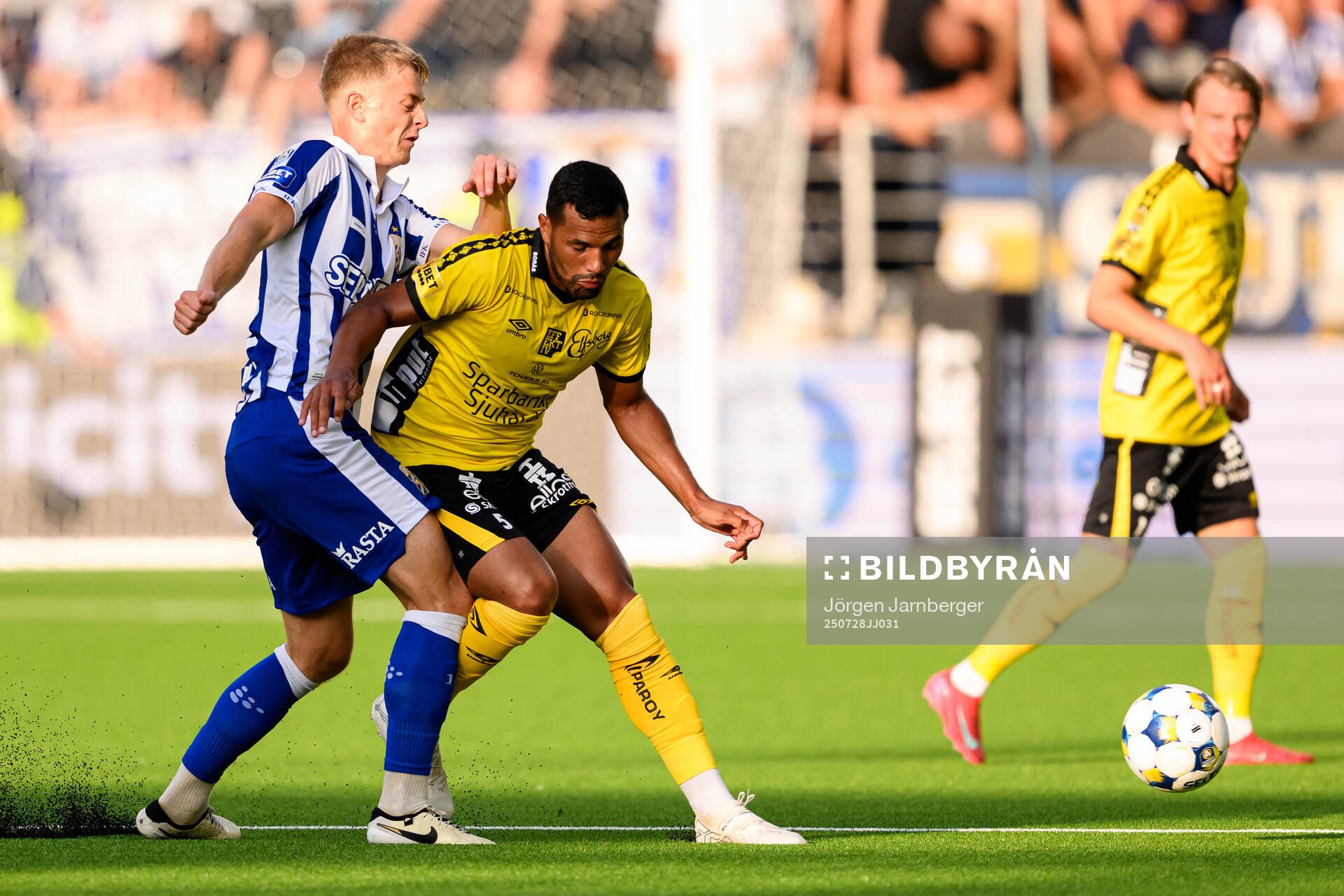 IFK Göteborgs David Kruse och Elfsborgs Wenderson Oliveira