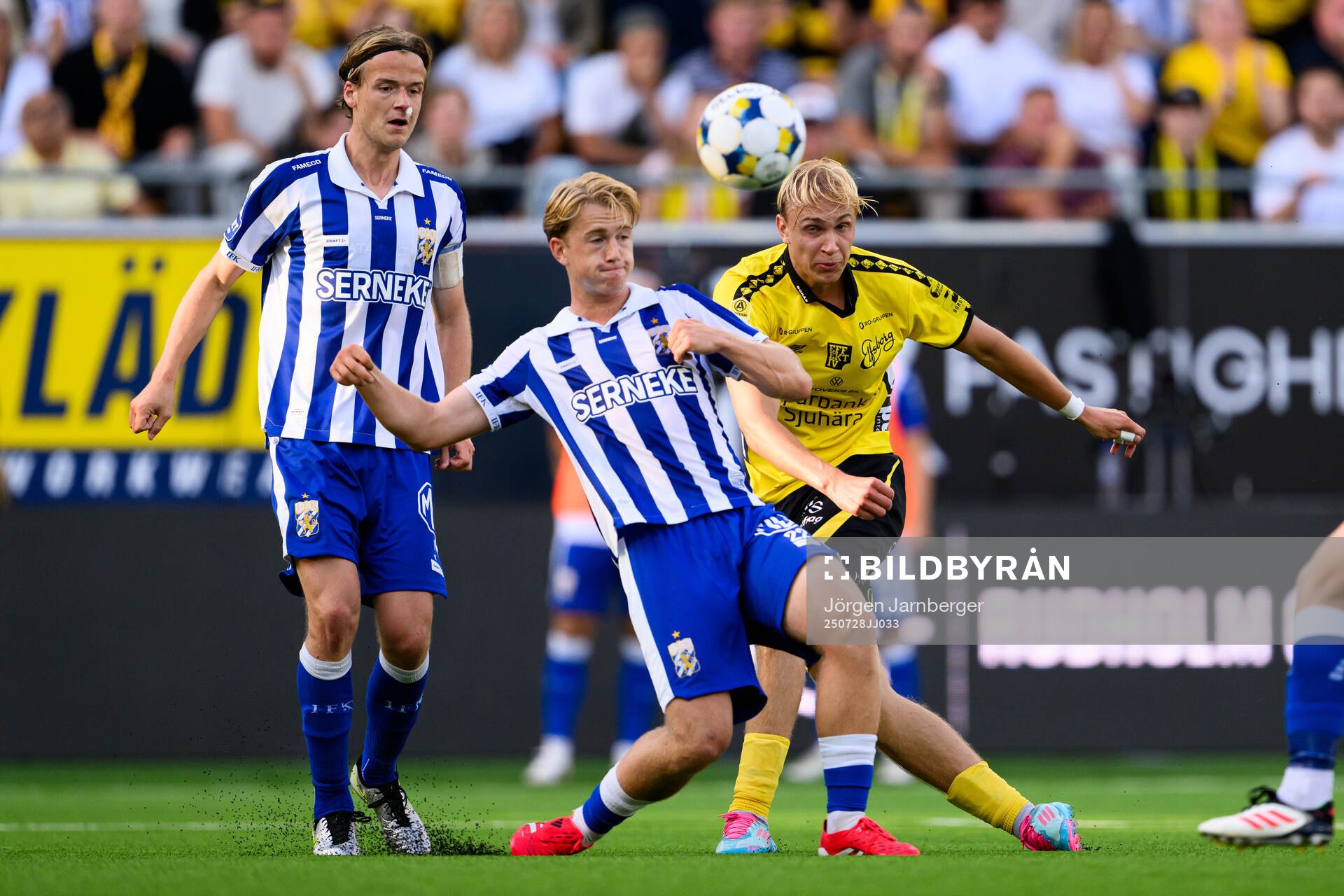 IFK Göteborgs Noah Tolf och Elfsborgs Leo Östman