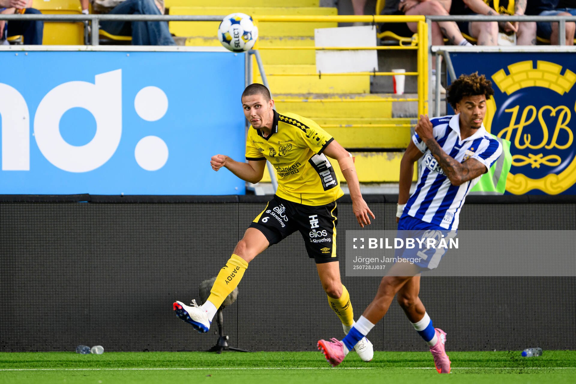 Elfsborgs Rasmus Wikström och IFK Göteborgs Sebastian