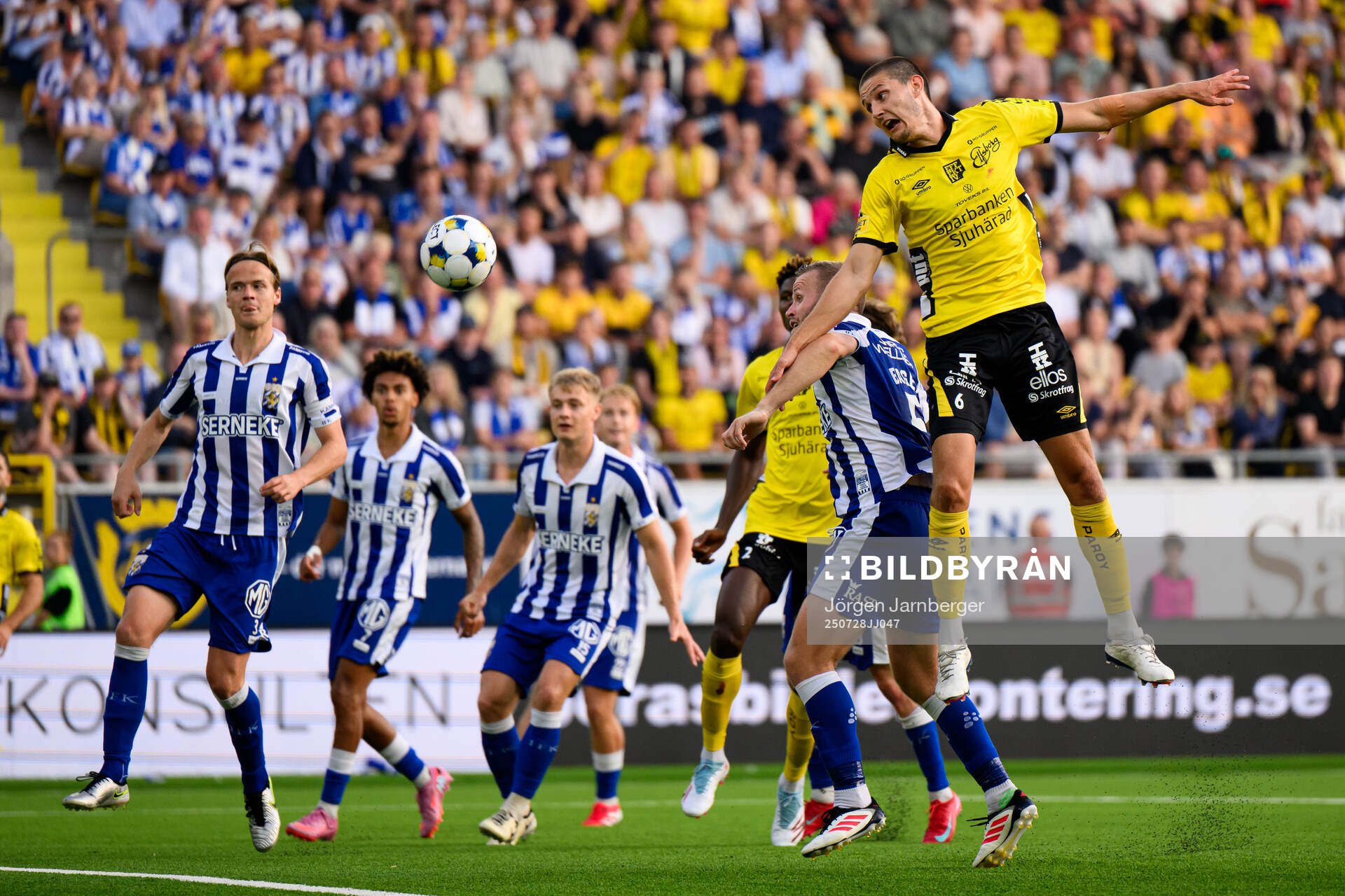 IFK Göteborgs Jonas Bager och Elfsborgs Rasmus Wikström