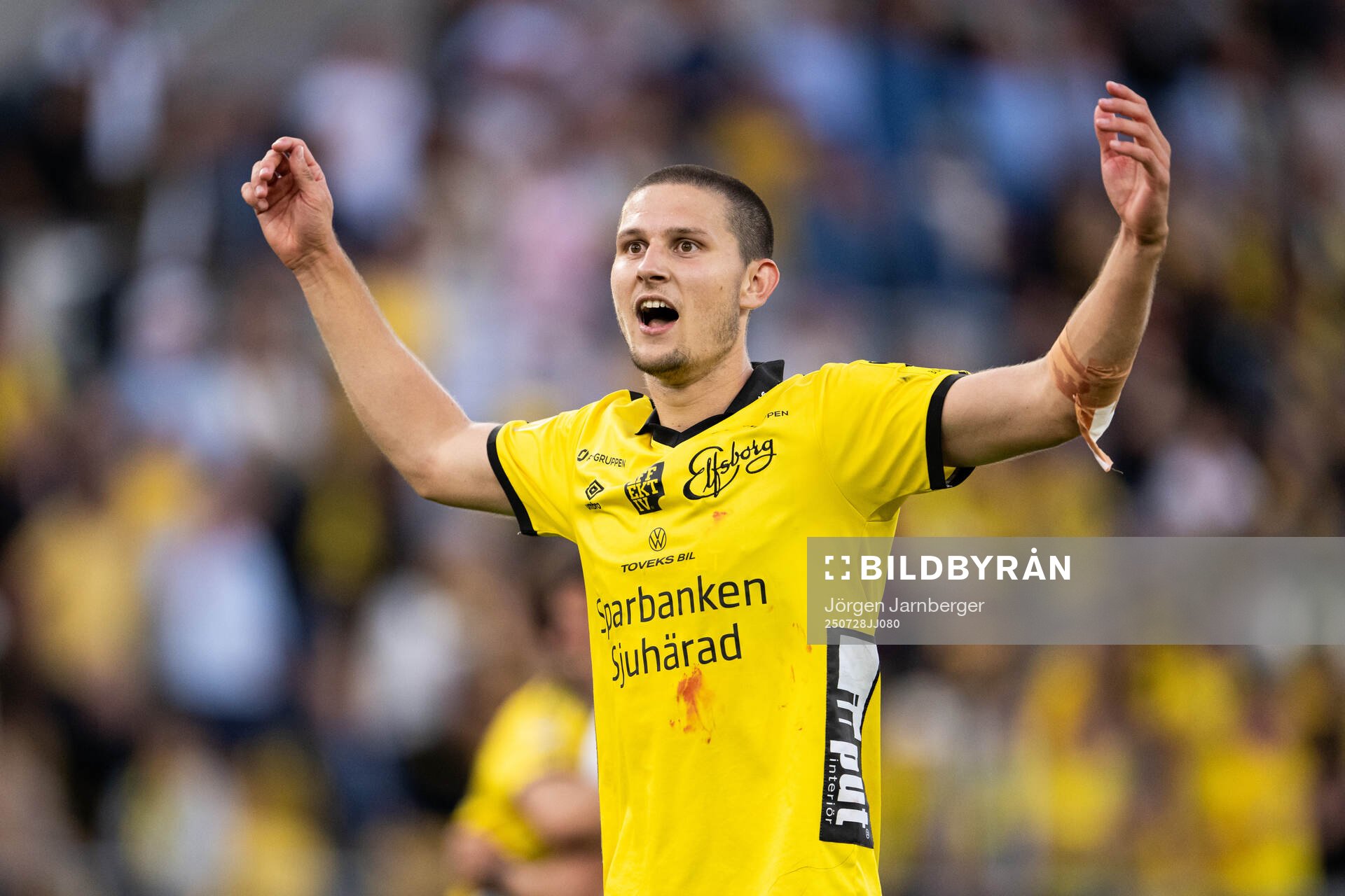 Elfsborgs Rasmus Wikström jublar