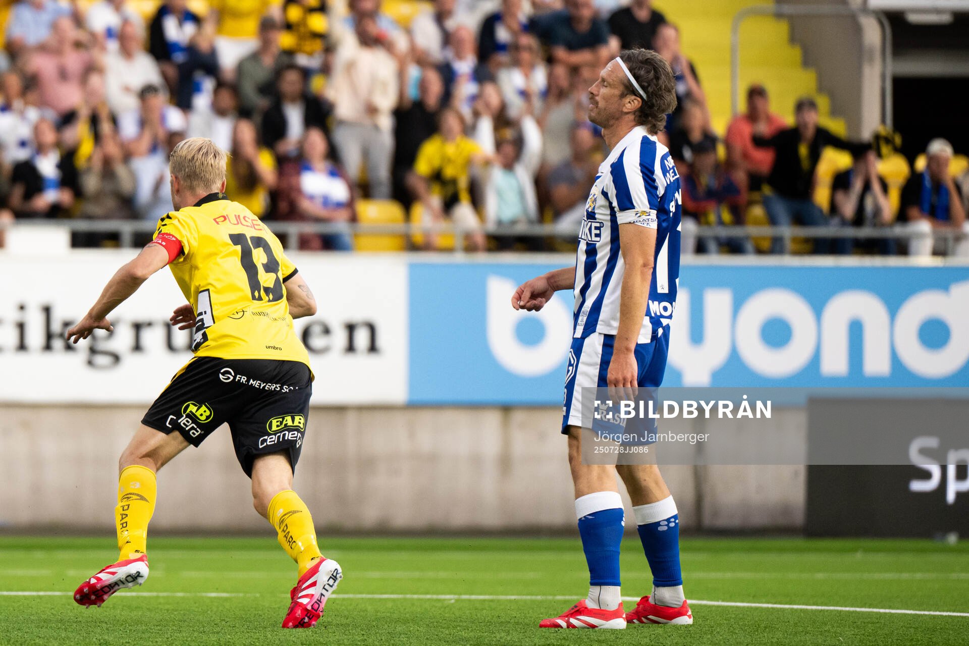IFK Göteborgs Gustav Svensson deppar