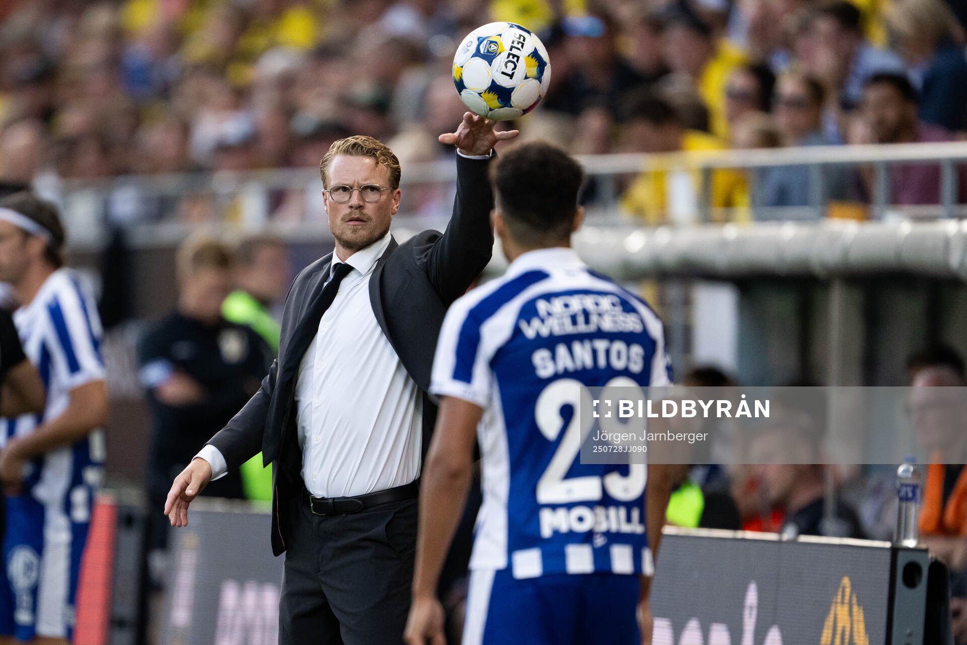 Elfsborgs tränare Oscar Hiljemark