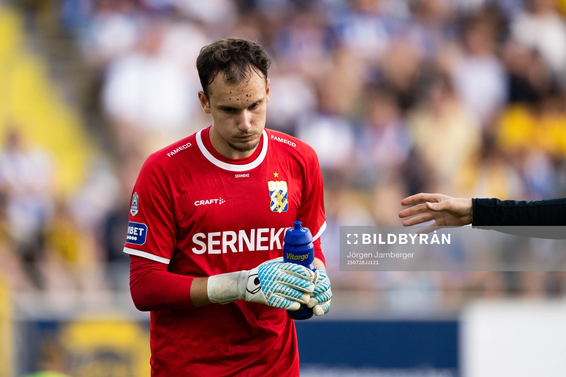 IFK Göteborgs målvakt Elis Bishesari