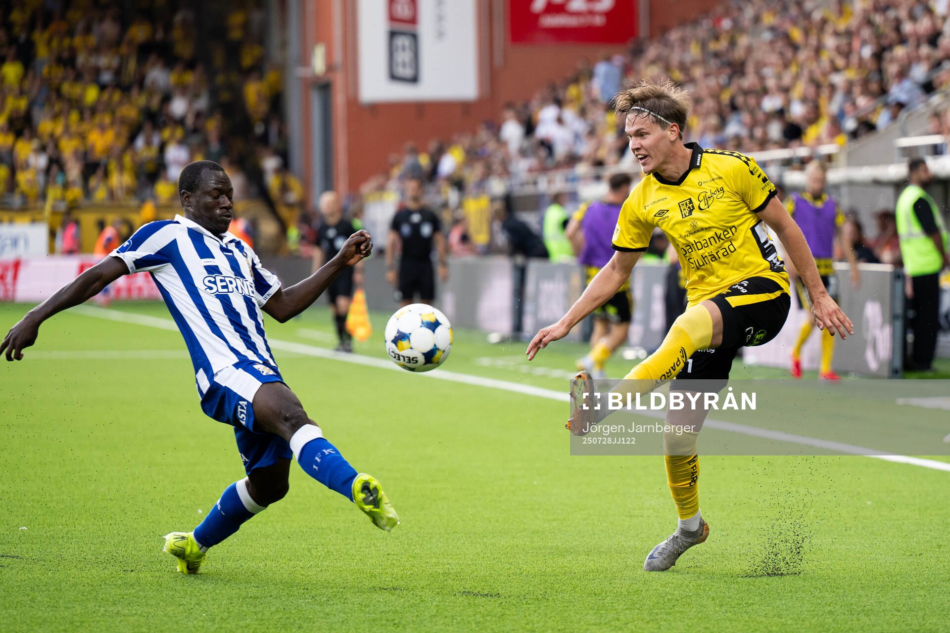 IFK Göteborgs Saidou Alioum Moubarak och Elfsborgs Taylor