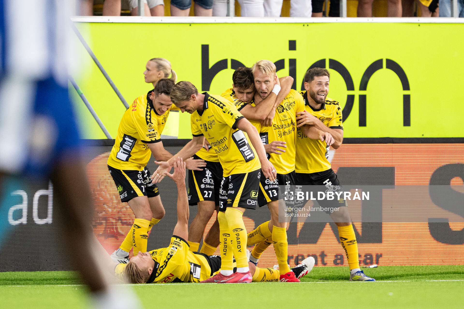under fotbollsmatchen i Allsvenskan mellan Elfsborg och IFK