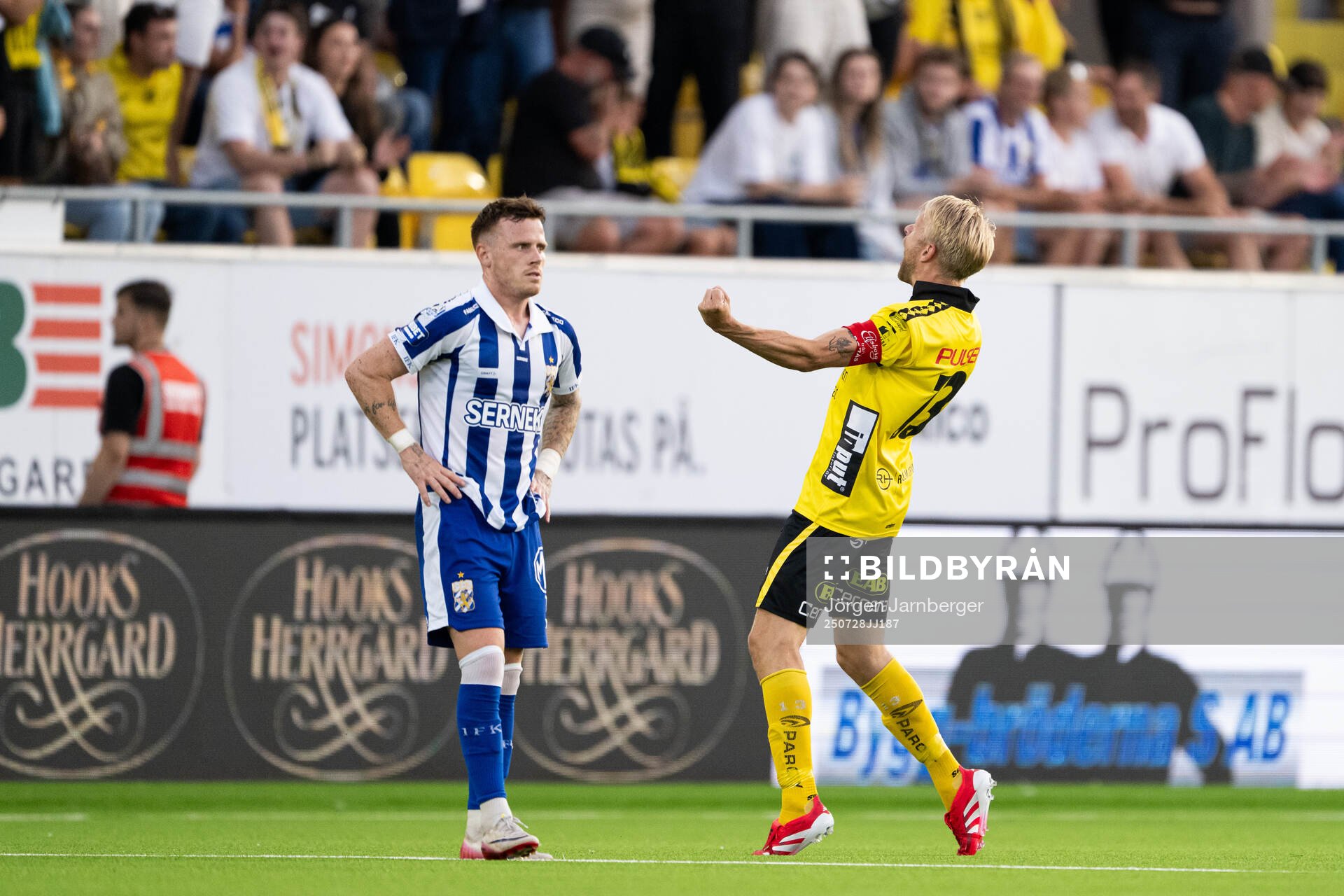 IFK Göteborgs Sebastian Clemmensen deppar och Elfsborgs
