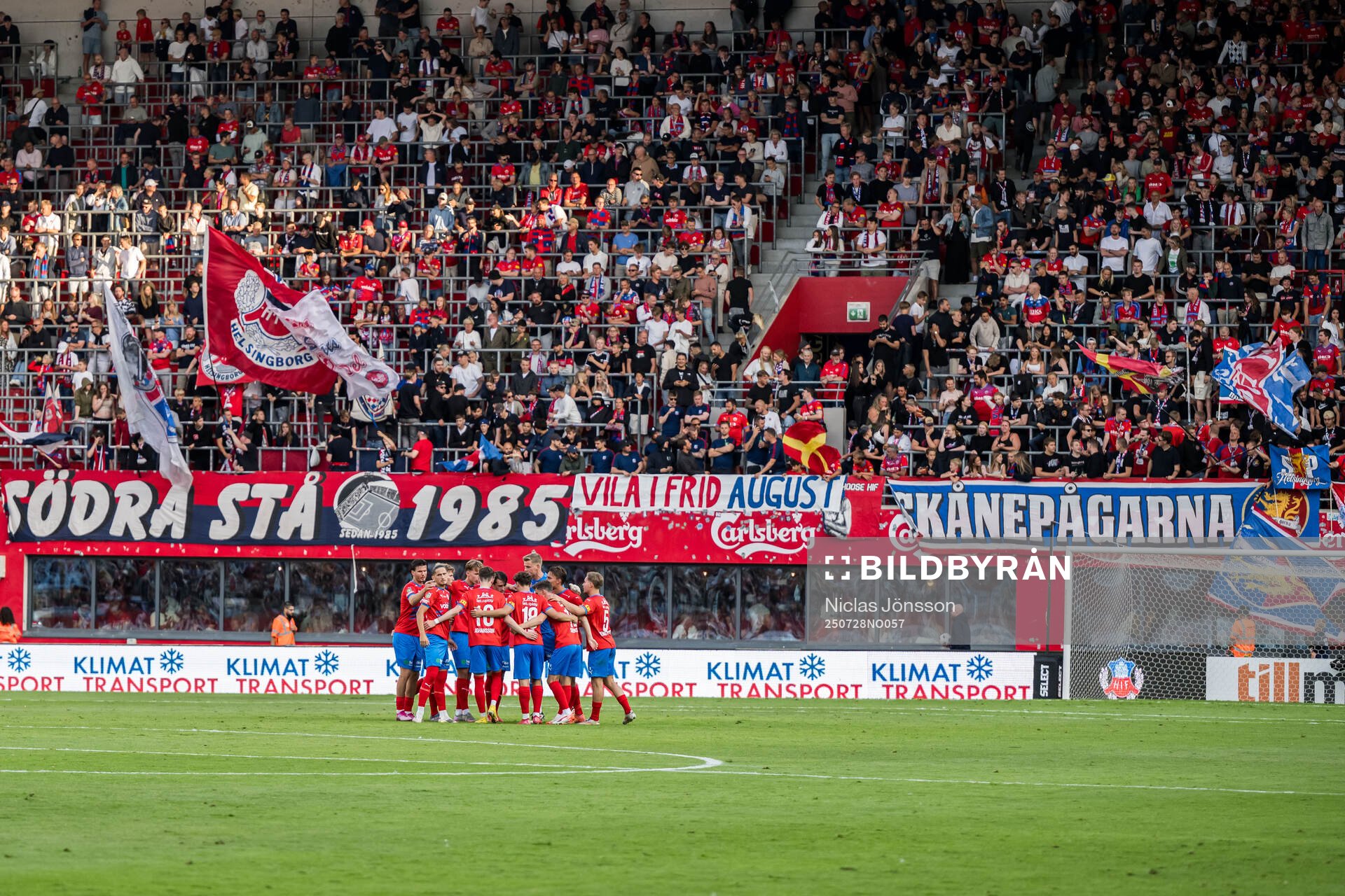 Helsingborg spelarna