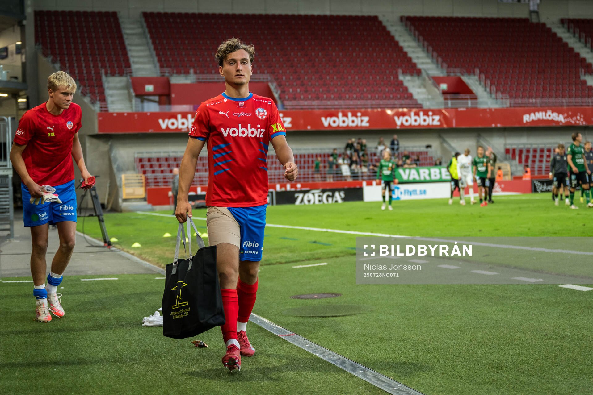 Helsingborgs Casper Ljung Hofvendahl deppar