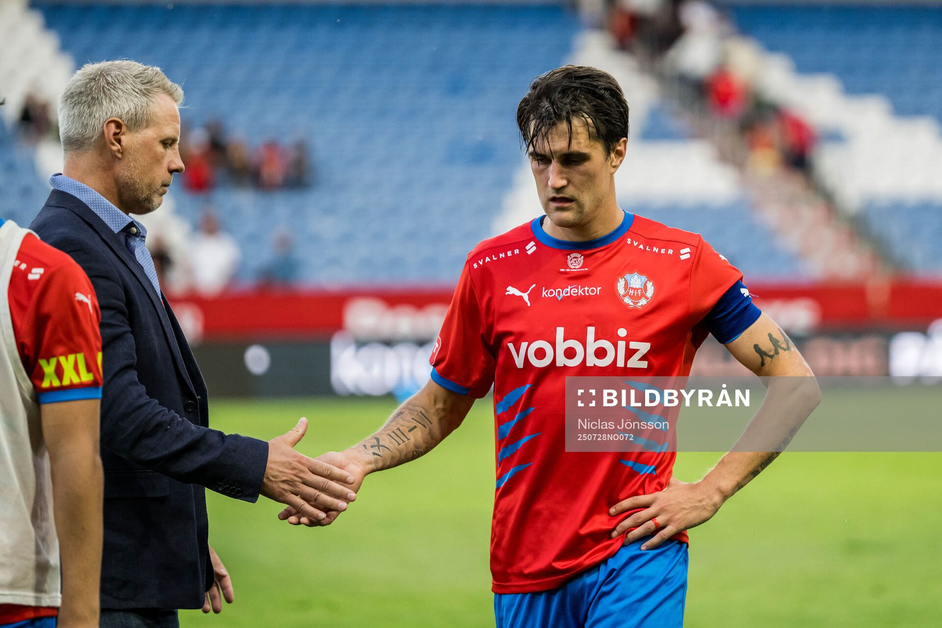 Helsingborgs Jon Birkfeldt deppar