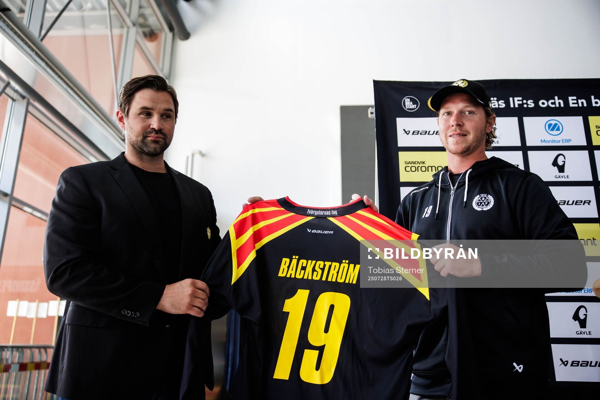 Brynäs sportchef Johan Alcén Nicklas Bäckström