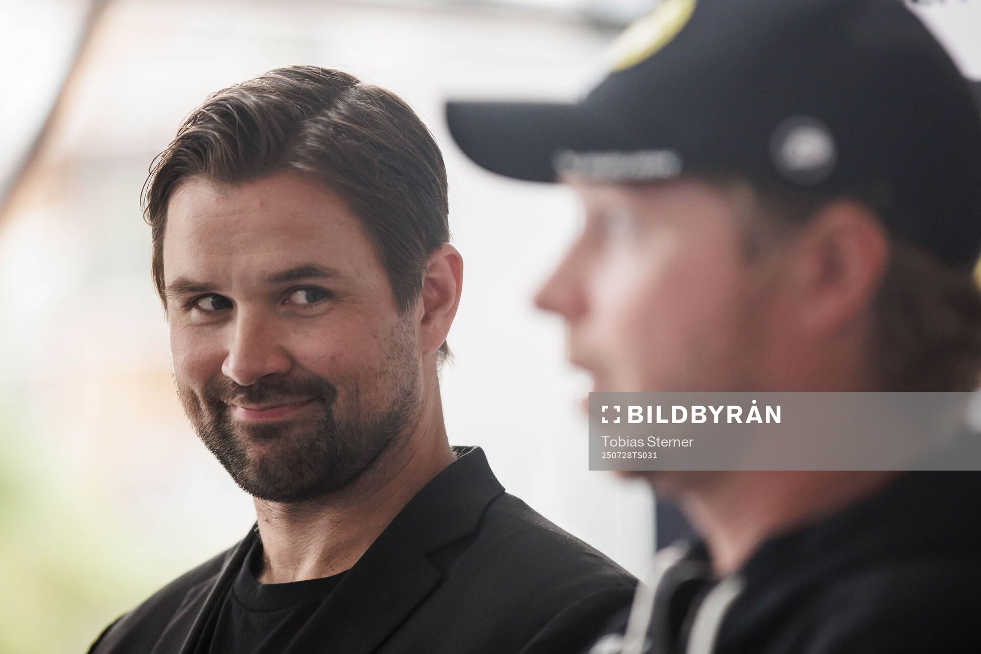 Brynäs sportchef Johan Alcén och Nicklas Bäckström