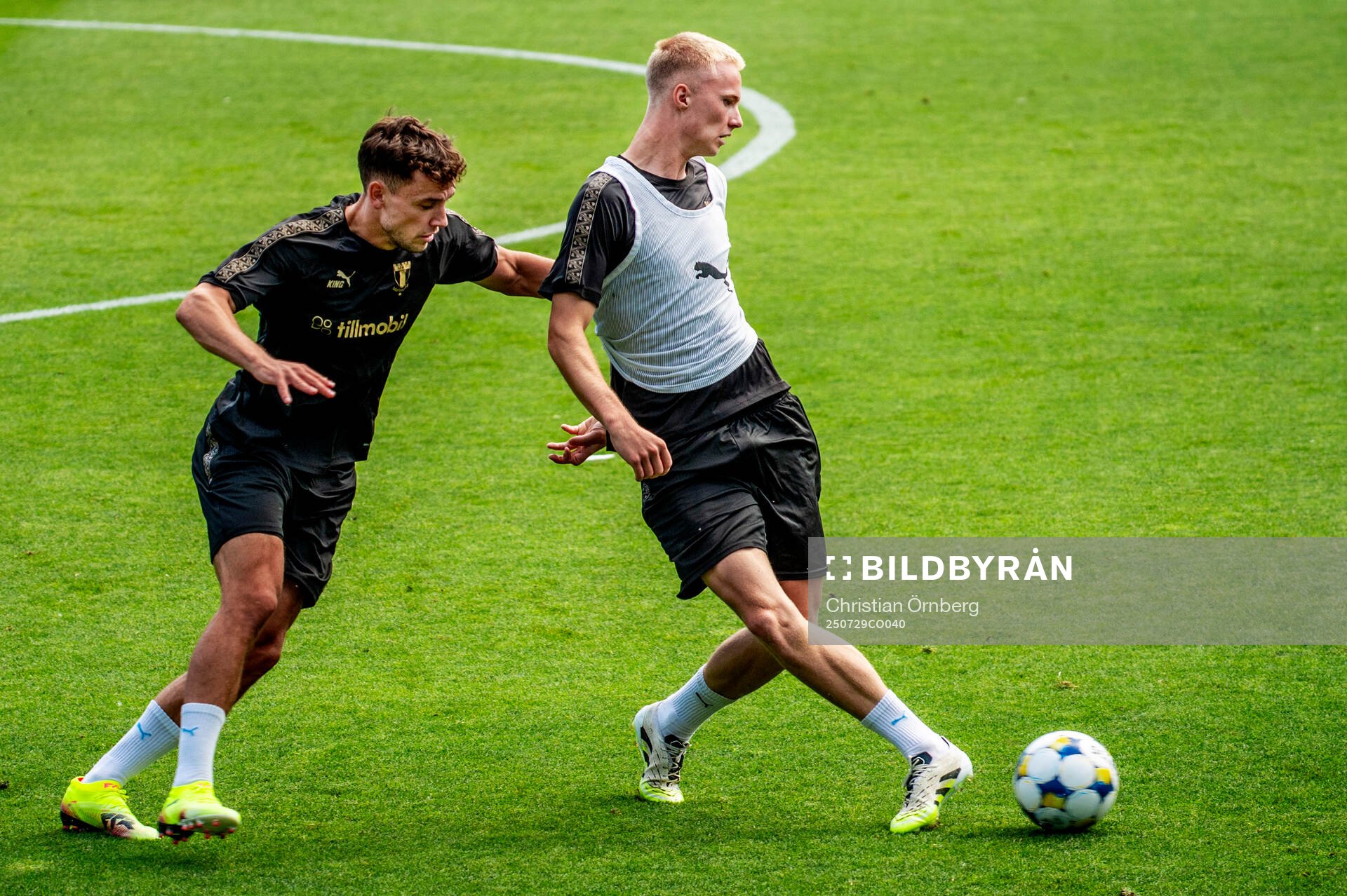 Colin Rösler and Daniel Gudjohnsen
