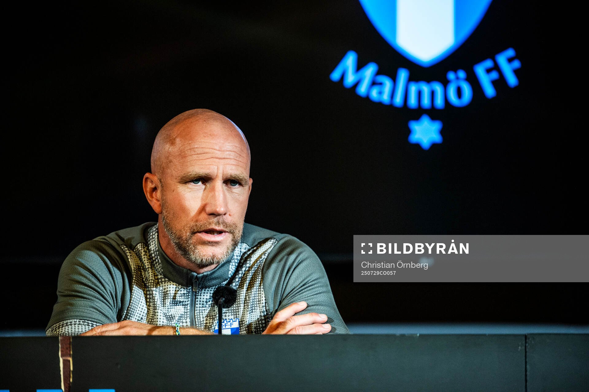 Head coach Henrik Rydström