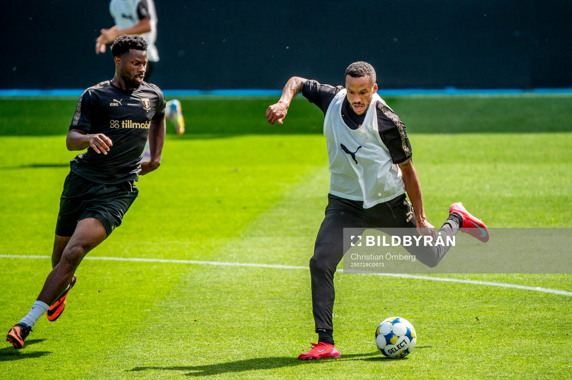 Emmanuel Ekong and Martin Olsson