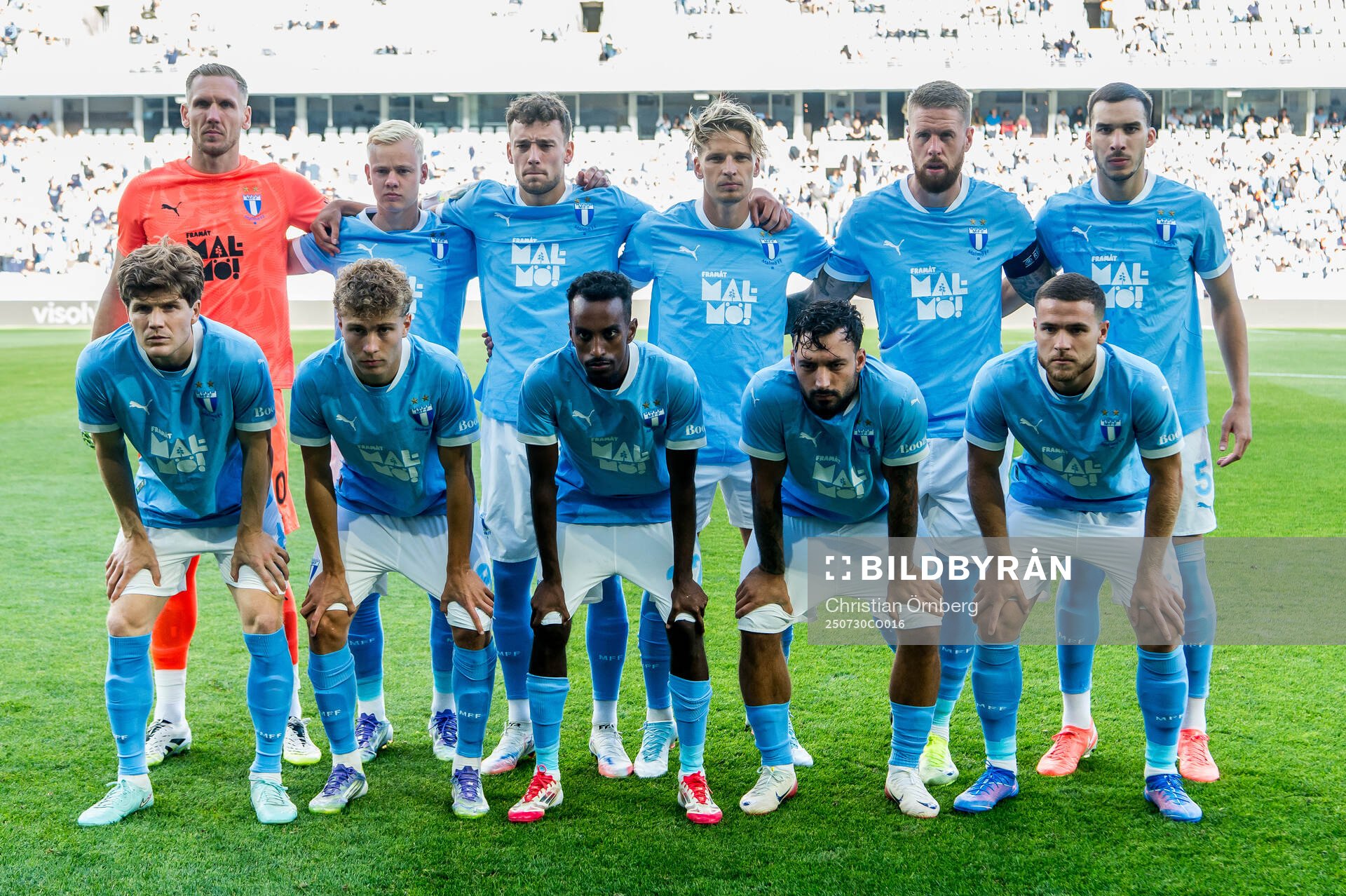 Starting eleven of Malmö FF