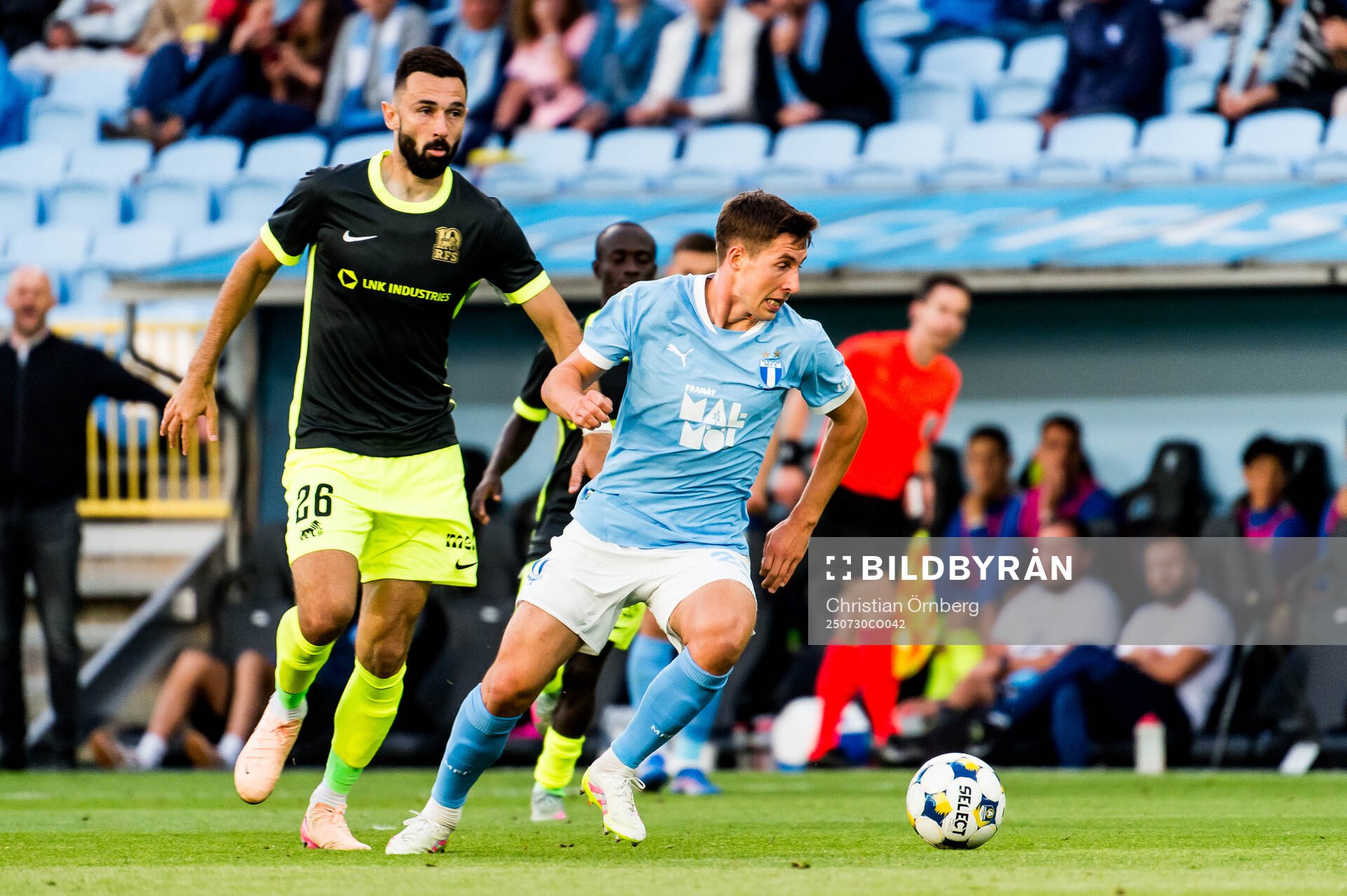Lasse Berg Johnsen of Malmö FF