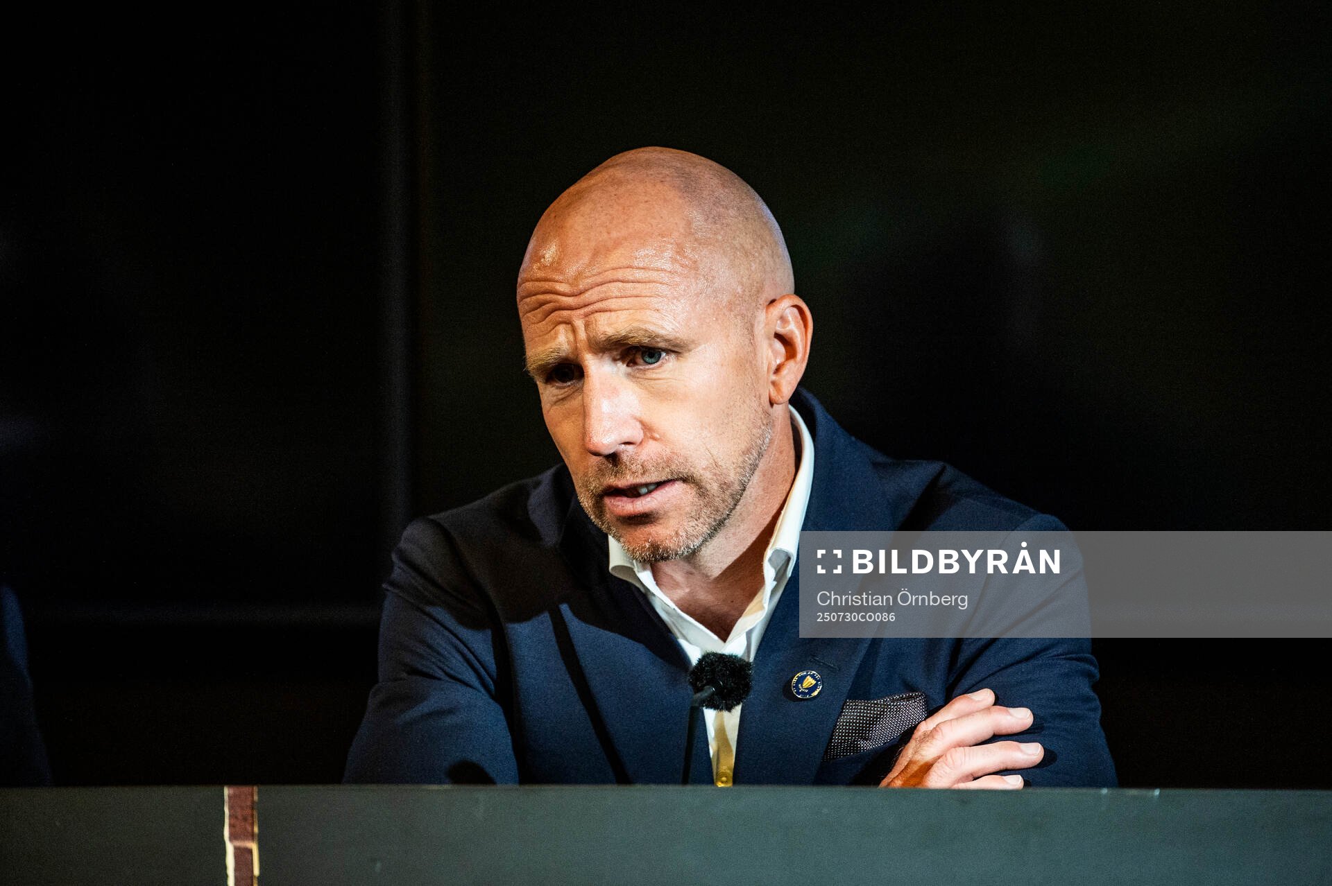 Head coach Henrik Rydström