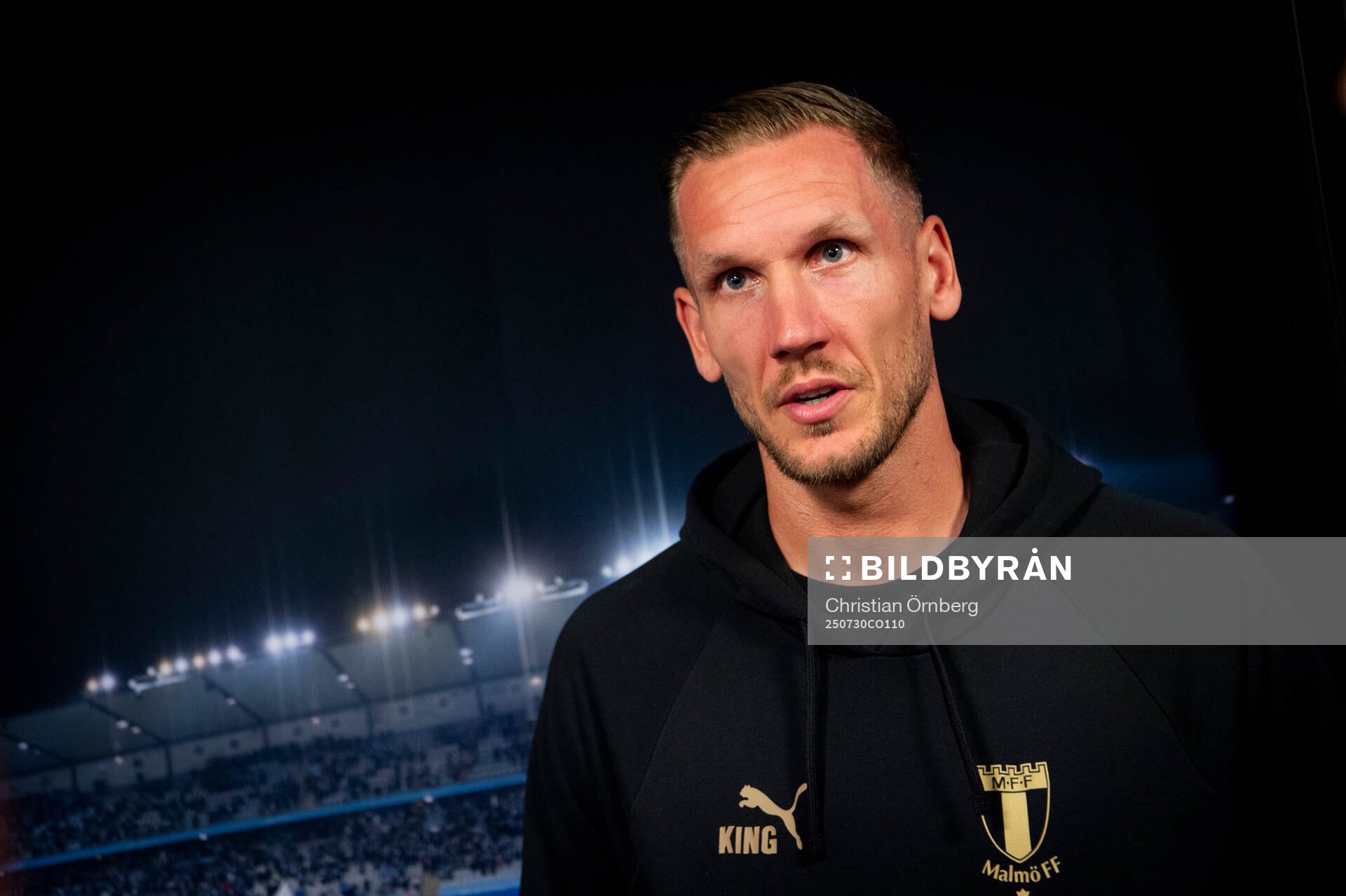 Goalkeeper Robin Olsen of Malmö FF