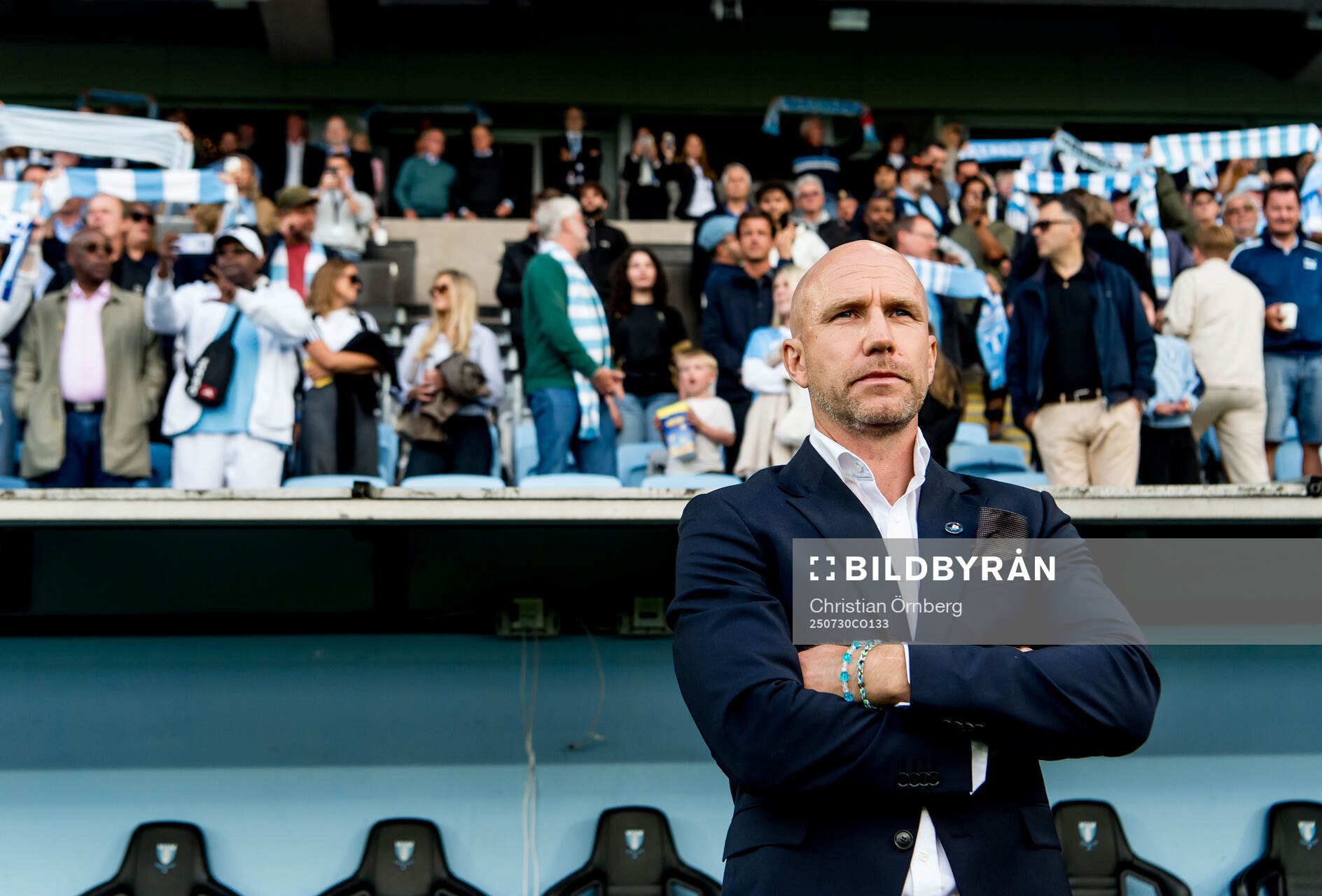 Head coach Henrik Rydström of Malmö FF