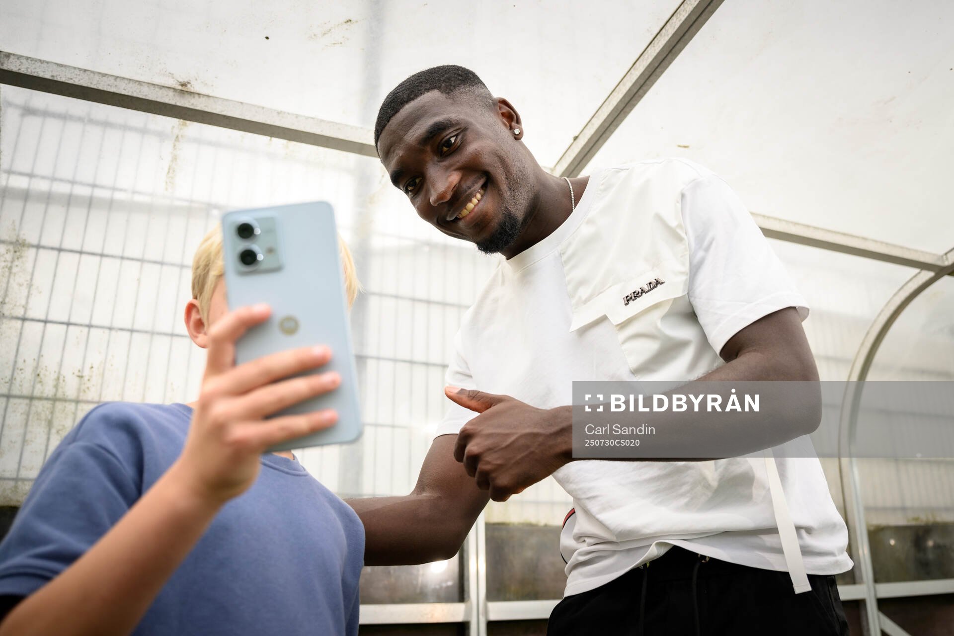 Fotbollsspelaren Emmanuel Tannor