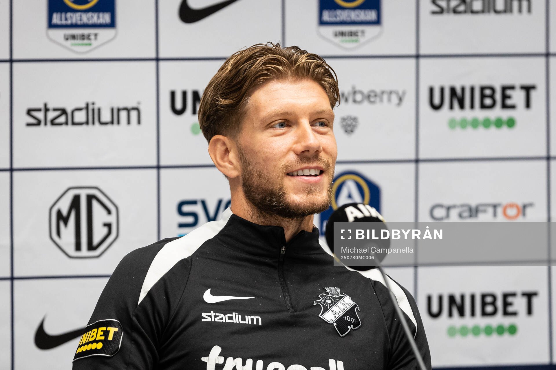 Anton Salétros of AIK