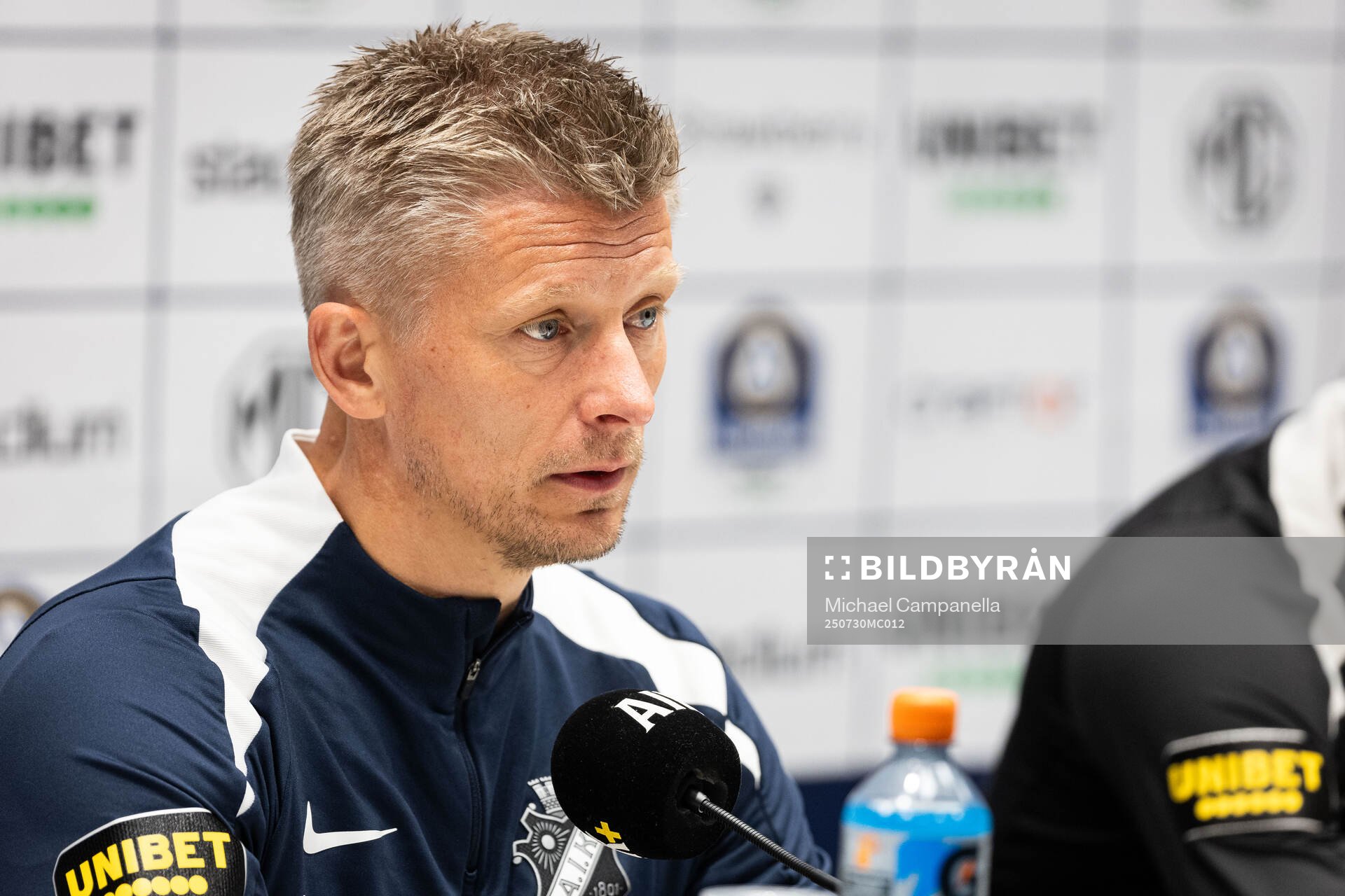 AIK head coach Mikkjal Thomassen