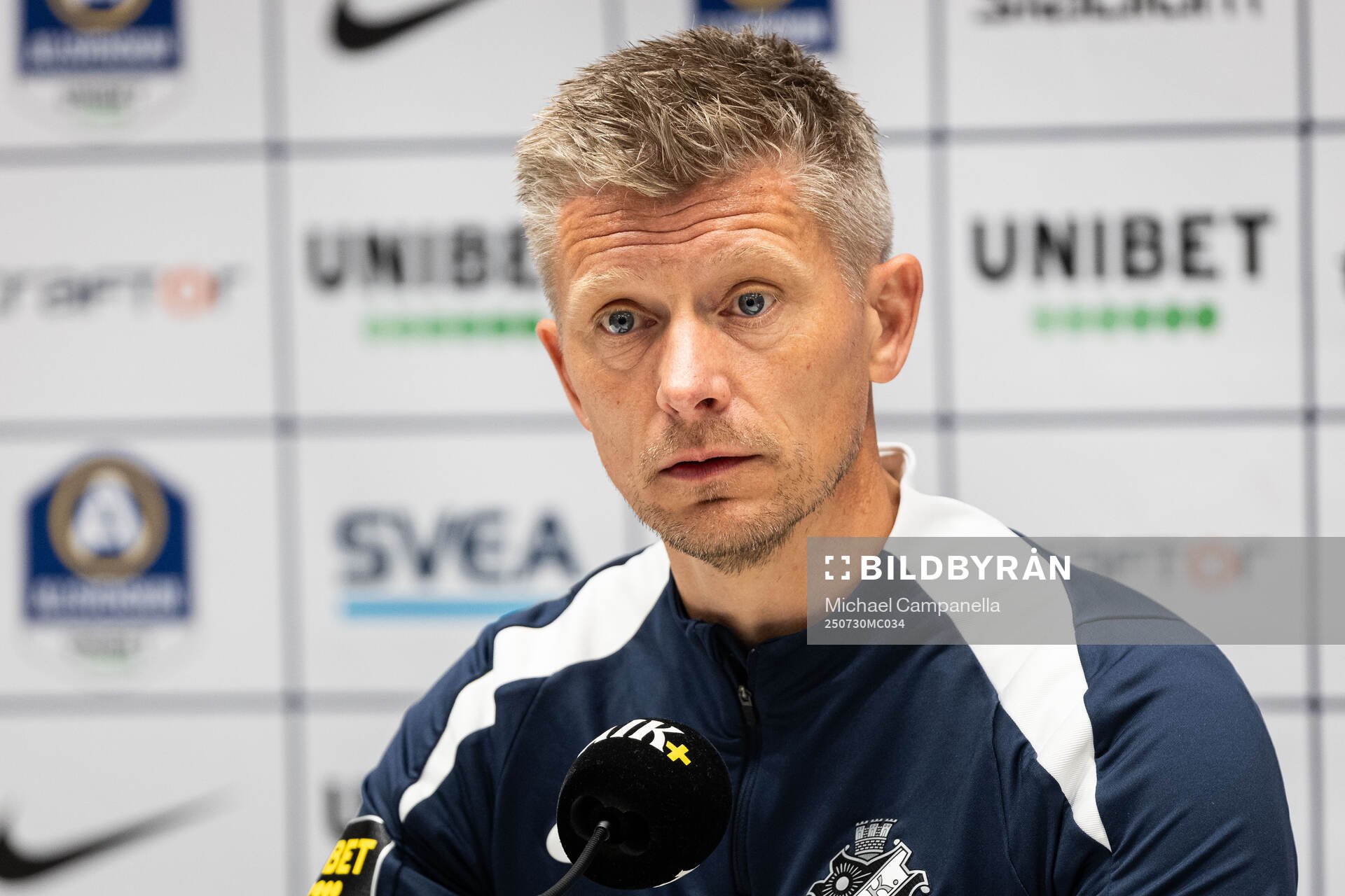 AIK head coach Mikkjal Thomassen