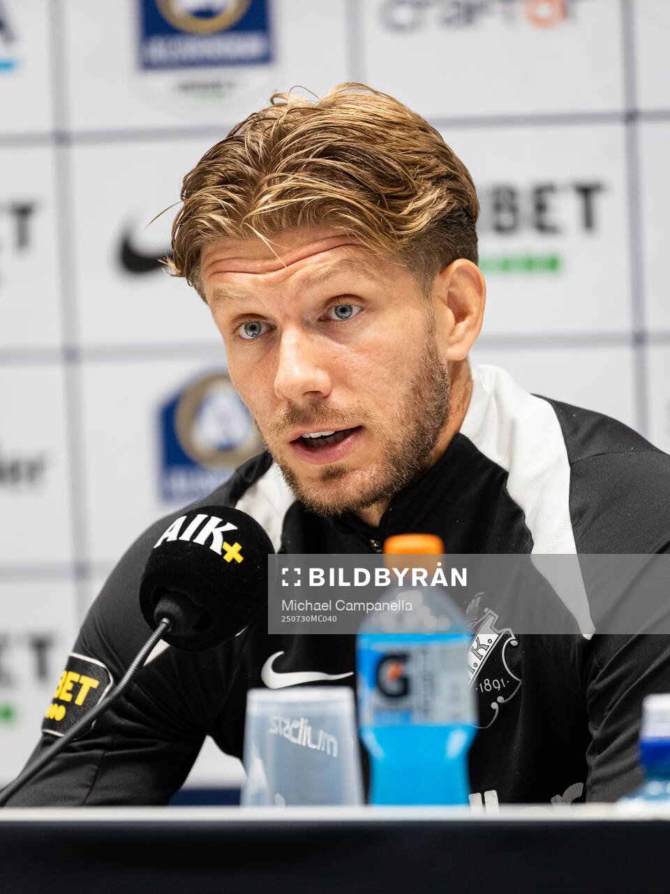 Anton Salétros of AIK
