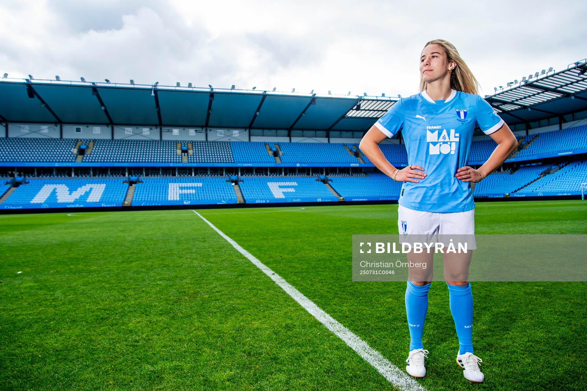 Malmö FF presenterar Courtney Nevin som ny spelare