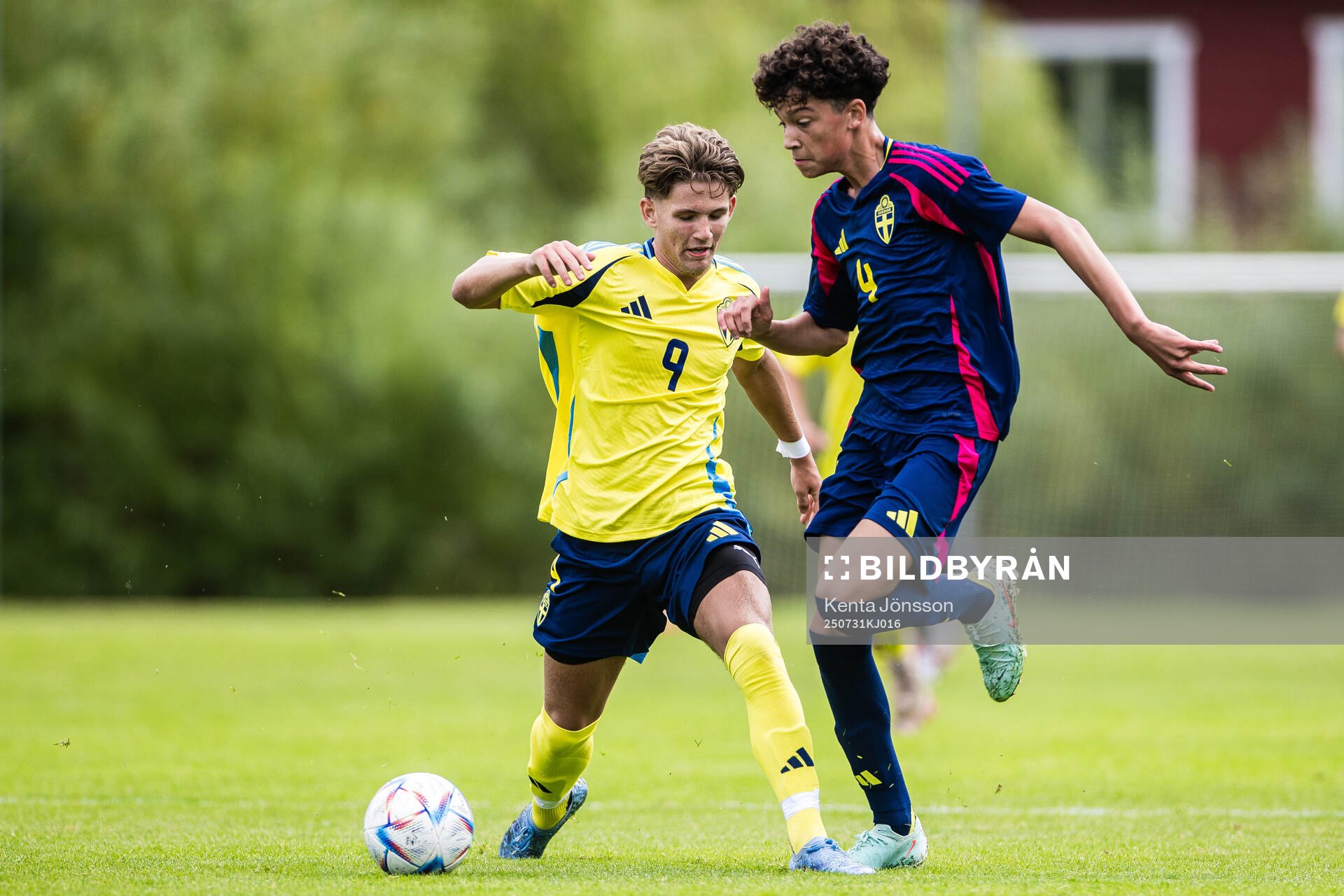 John Orestam och Leon da Silva