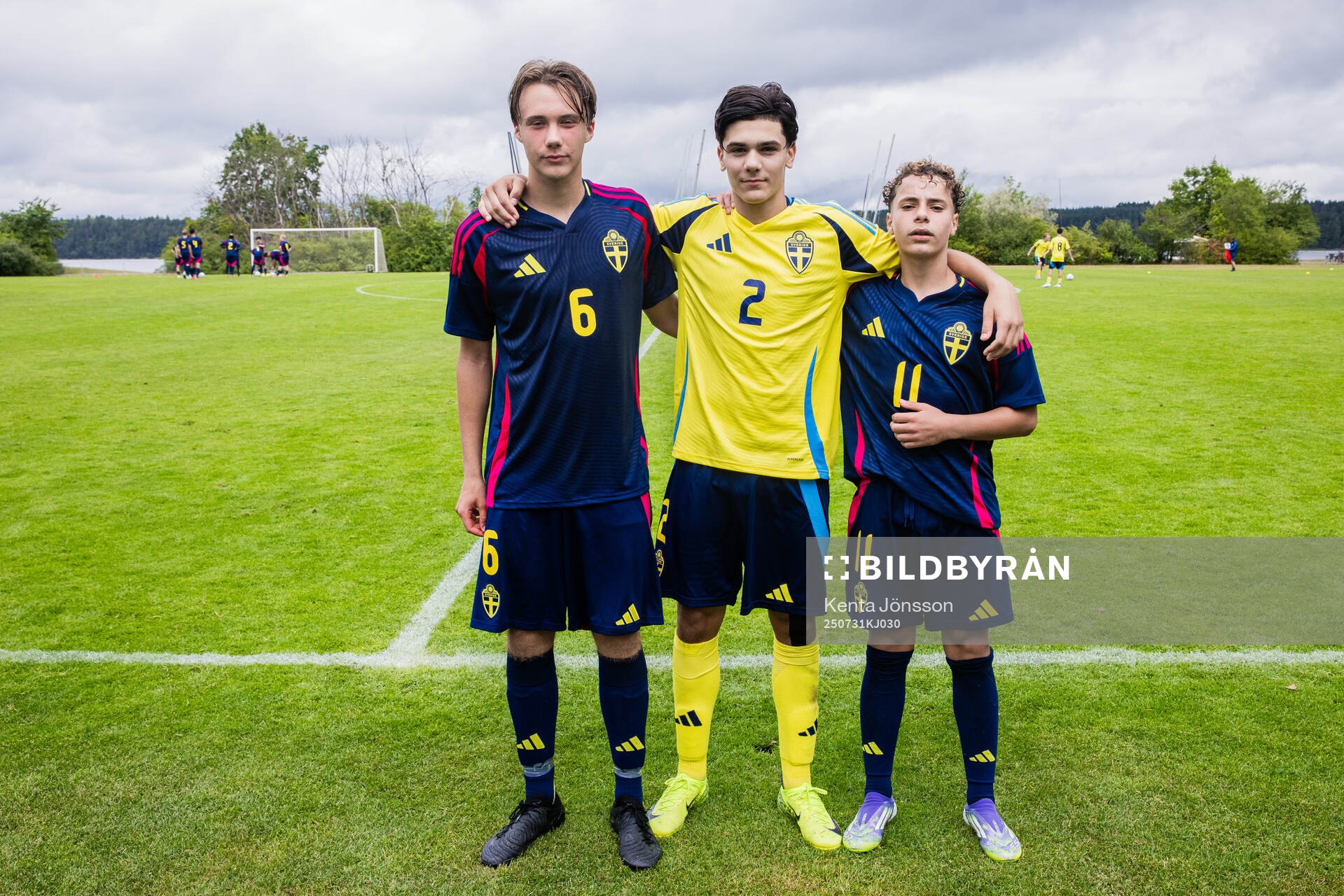 Marc Wahlgren, Victor Voin och Maarrouf Yahya Abdou