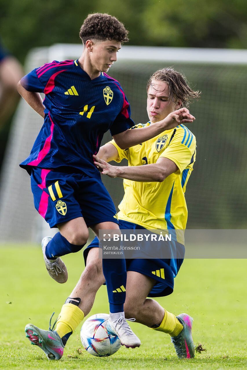 Elion Ahmeti och Oliver Kusoffsky