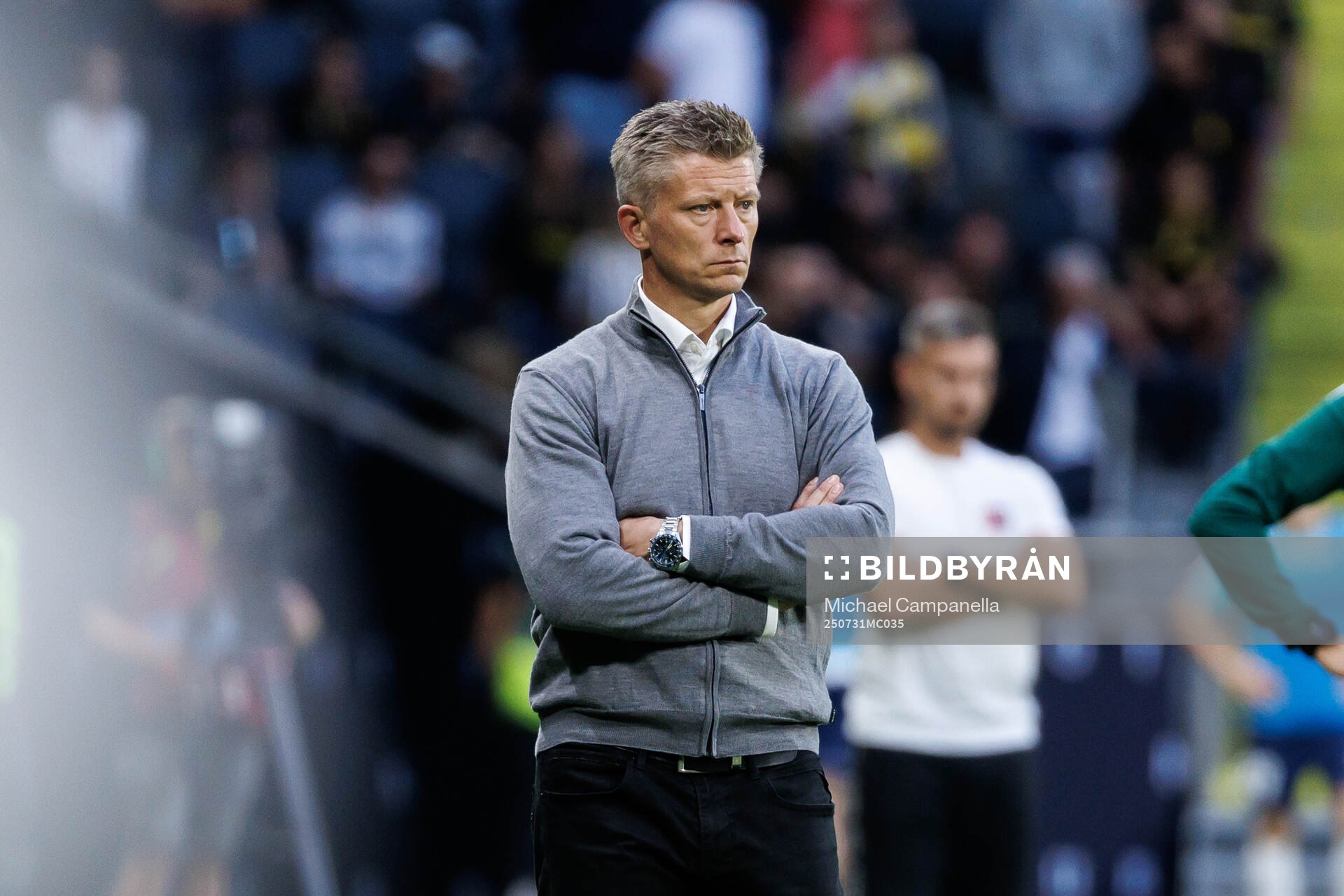 Coach Mikkjal Thomassen of AIK