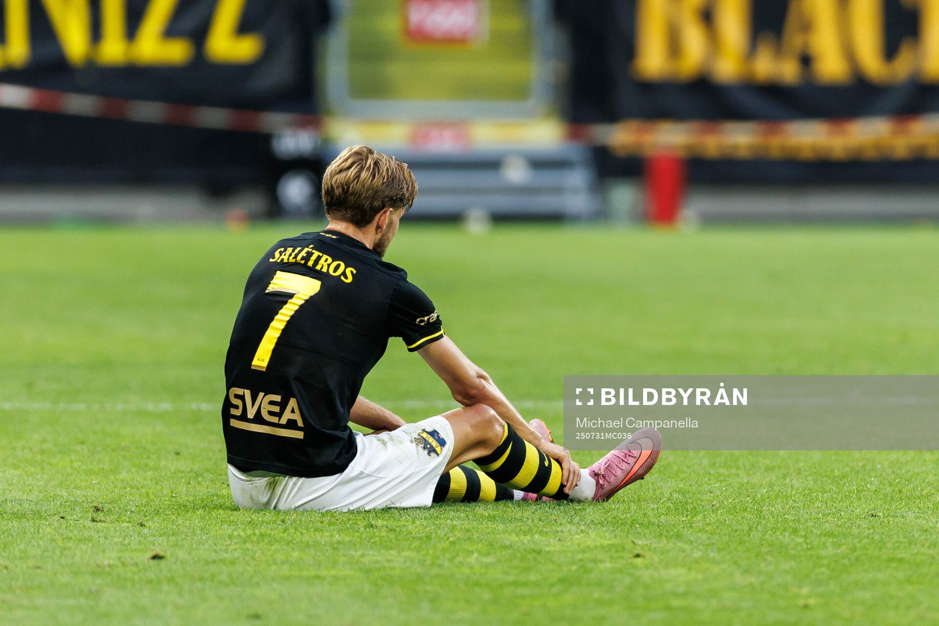 Anton Salétros of AIK
