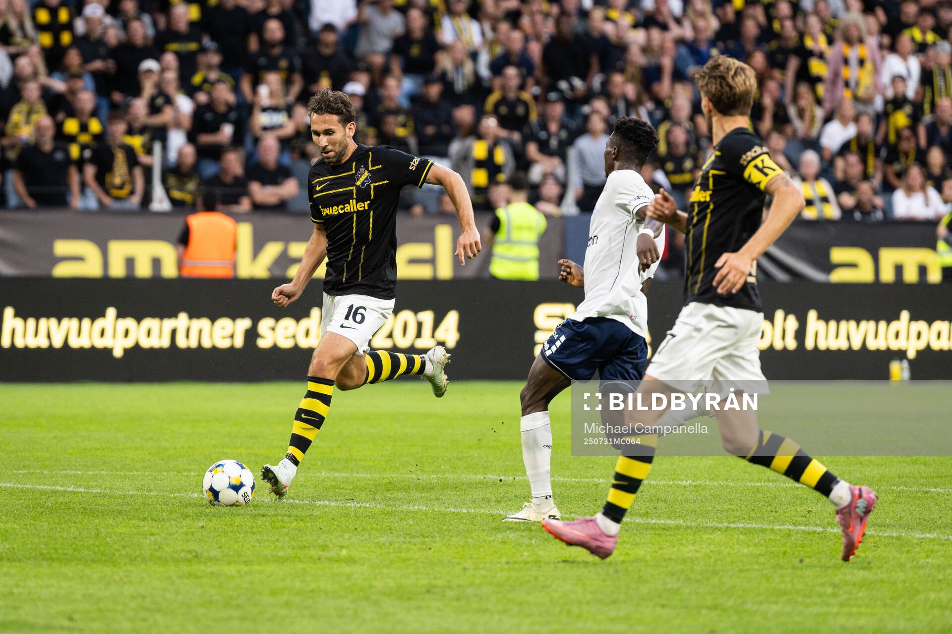 Benjamin Tiedemann Hansen of AIK