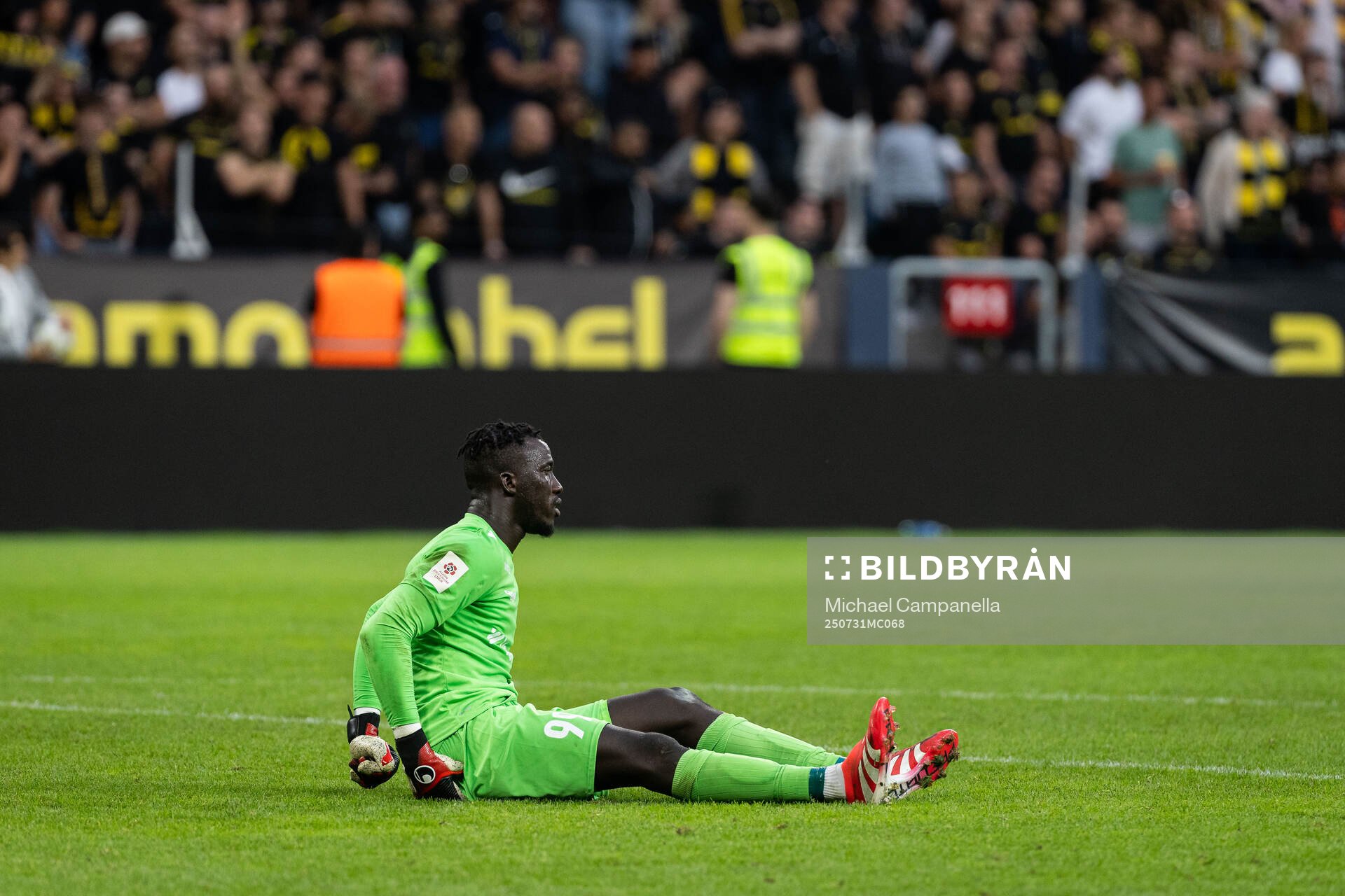Ebrima Jarju goalkeeper of Paide Linnameeskond