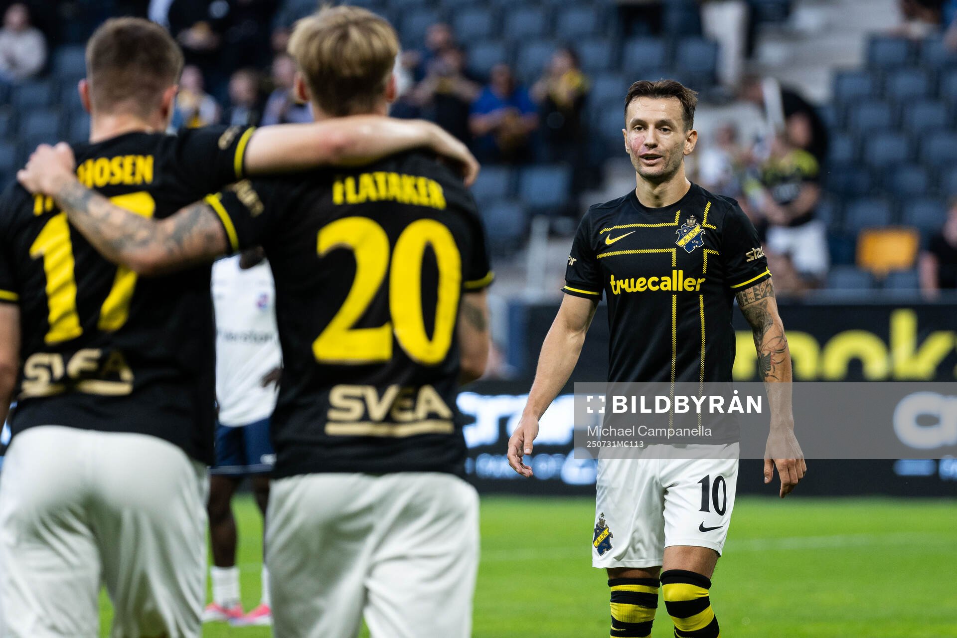 Bersant Celina of AIK
