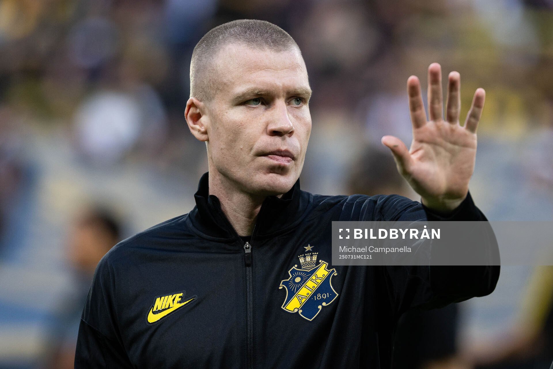 Thomas Poppler Isherwood of AIK
