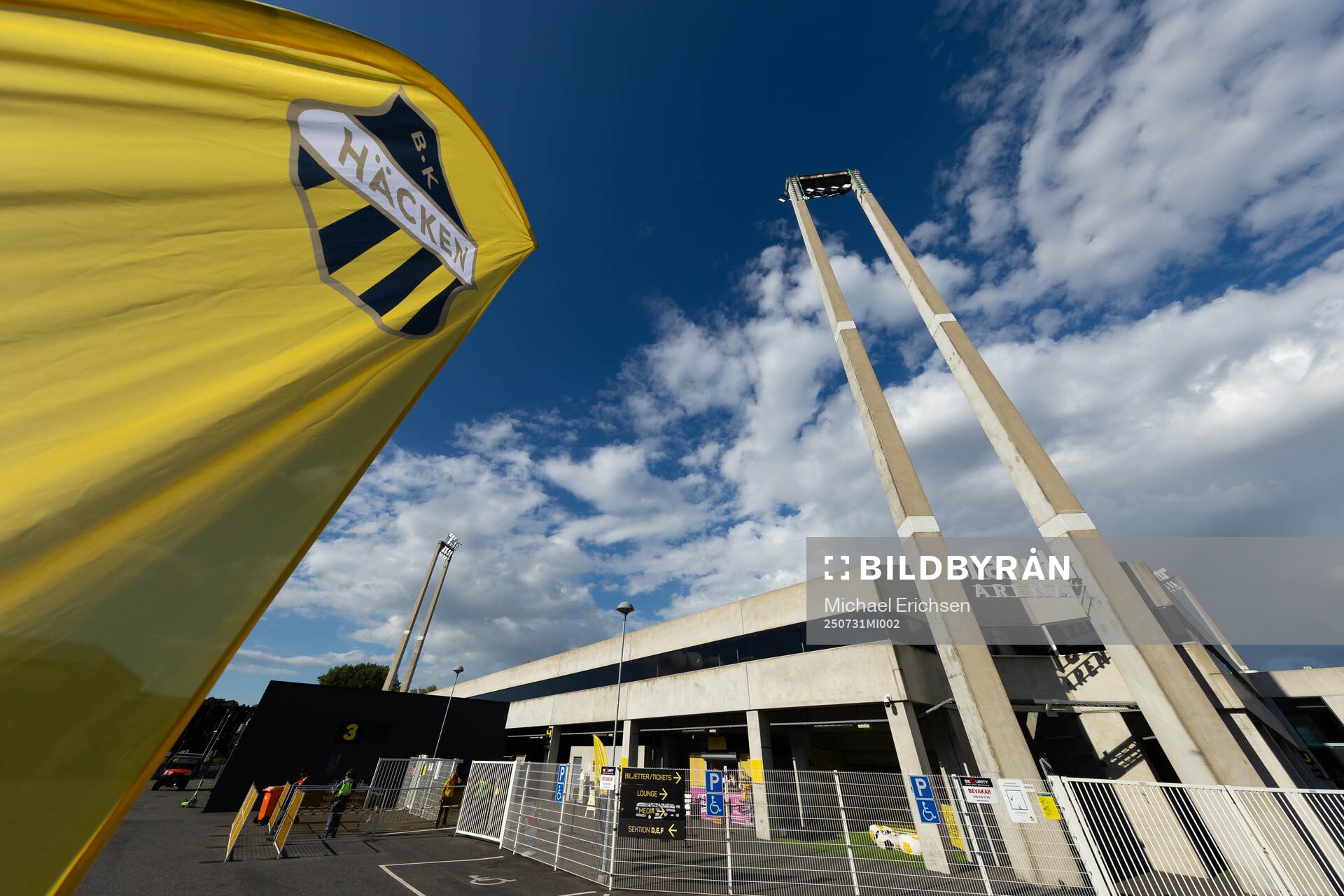 General view of Hisingen Arena