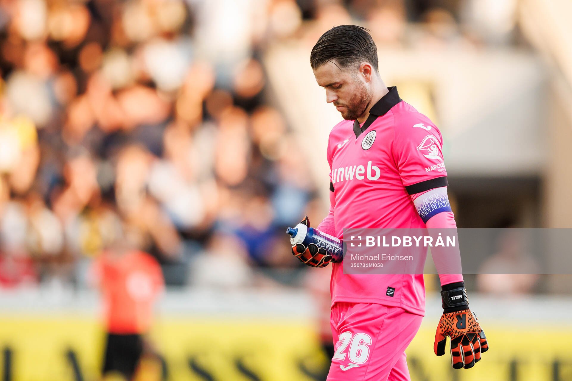 Goalkeeper Colin Coosemans of Anderlecht